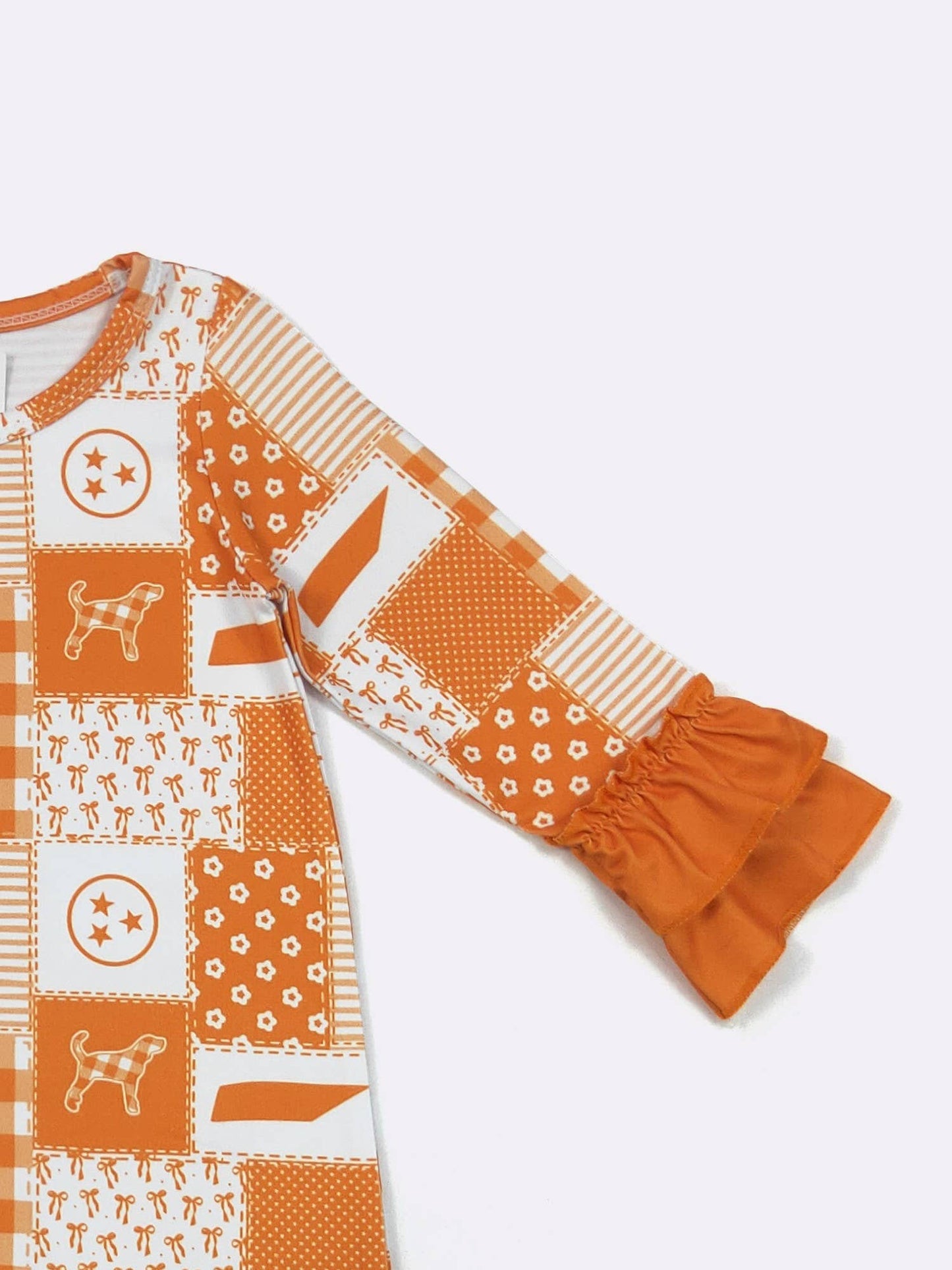 Patchwork TN Baby Romper