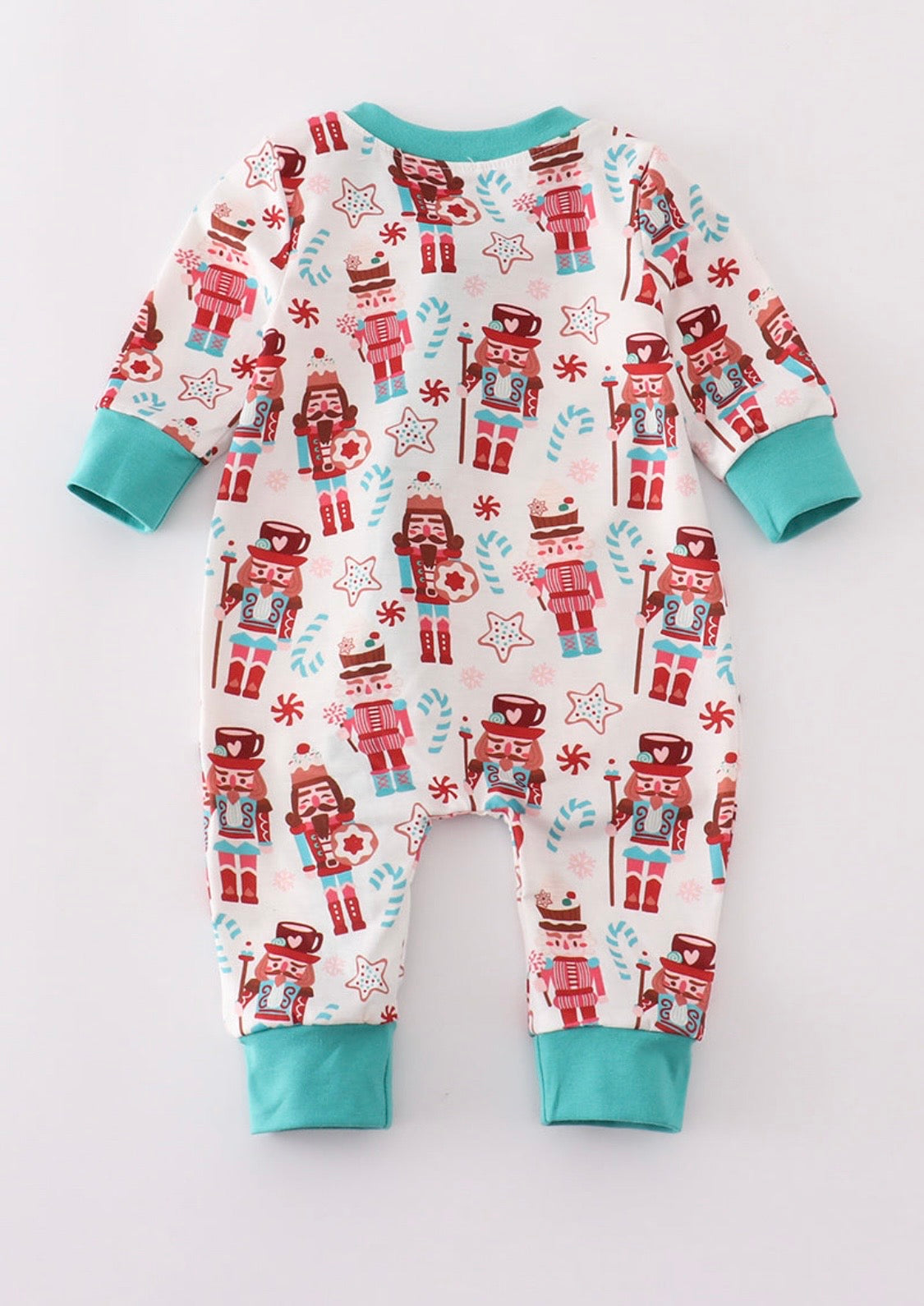 Blue Nutcracker Romper