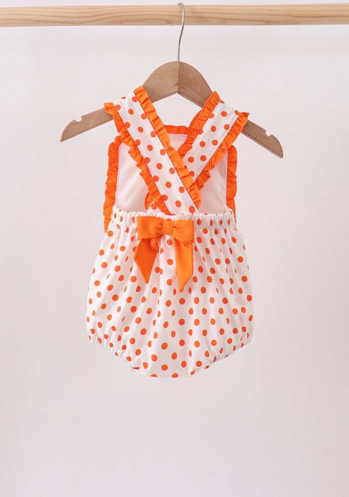 Orange Tennessee Dot Applique