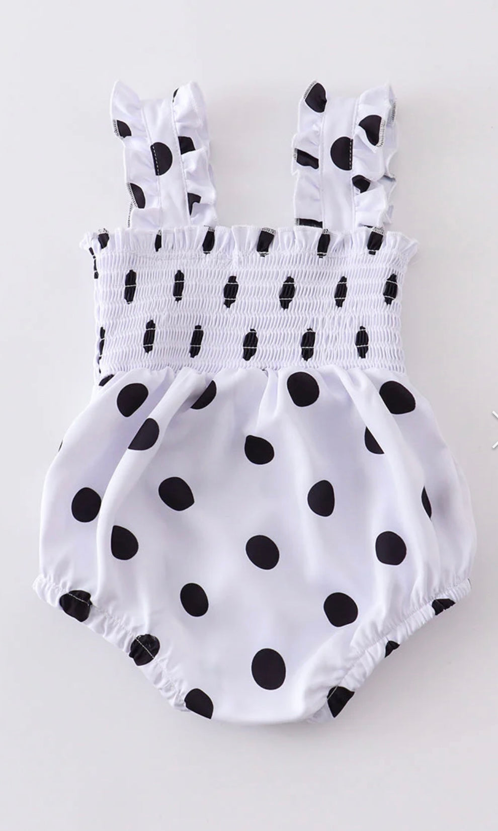 White and Black Polka Dot Bubble