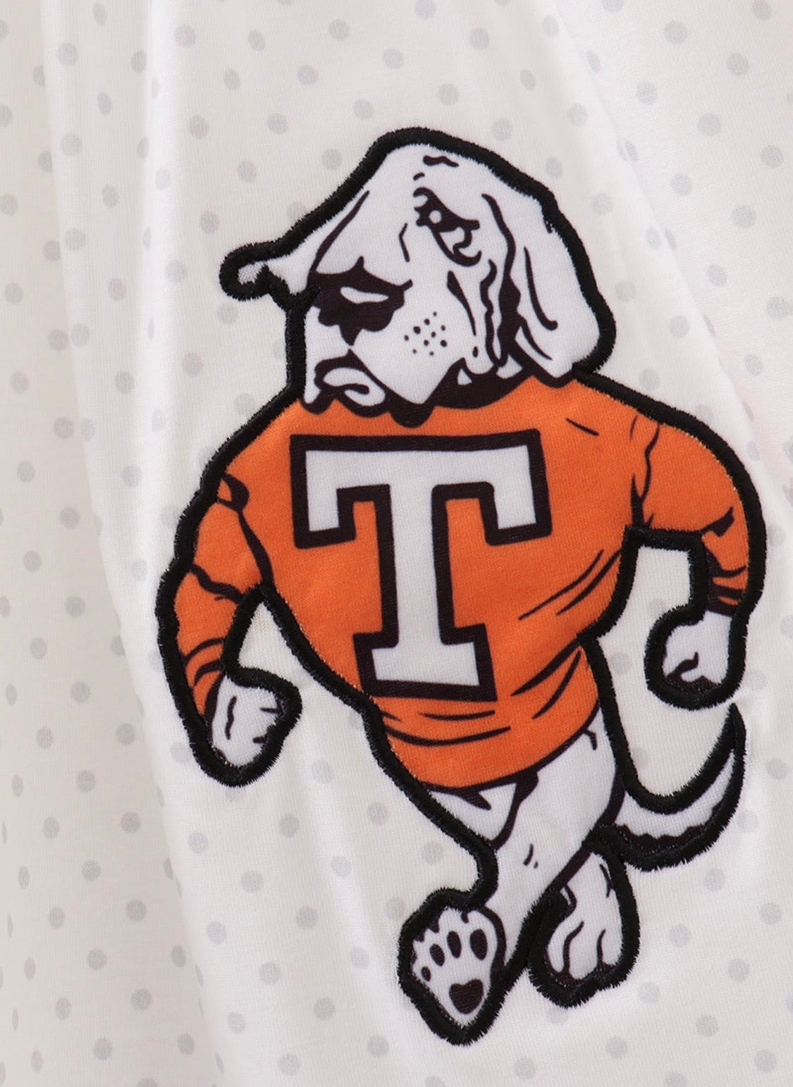 Orange Tennessee Applique Dress