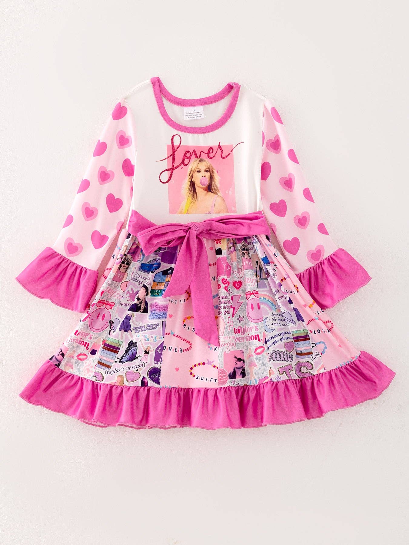 Pink Taylor Swift Buublegum Dress Adadale Reese Childrens Boutique Pink Taylor Swift Buublegum Dress Adadale Reese Childrens Boutique