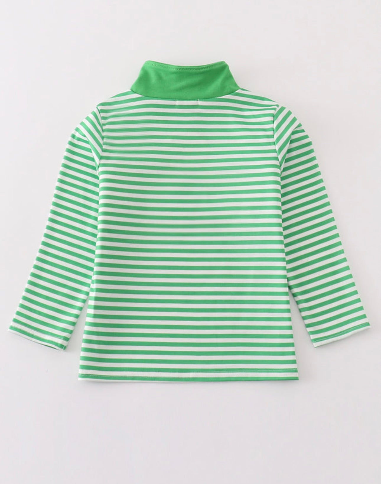 Green Stripe Lucky Charm Pullover