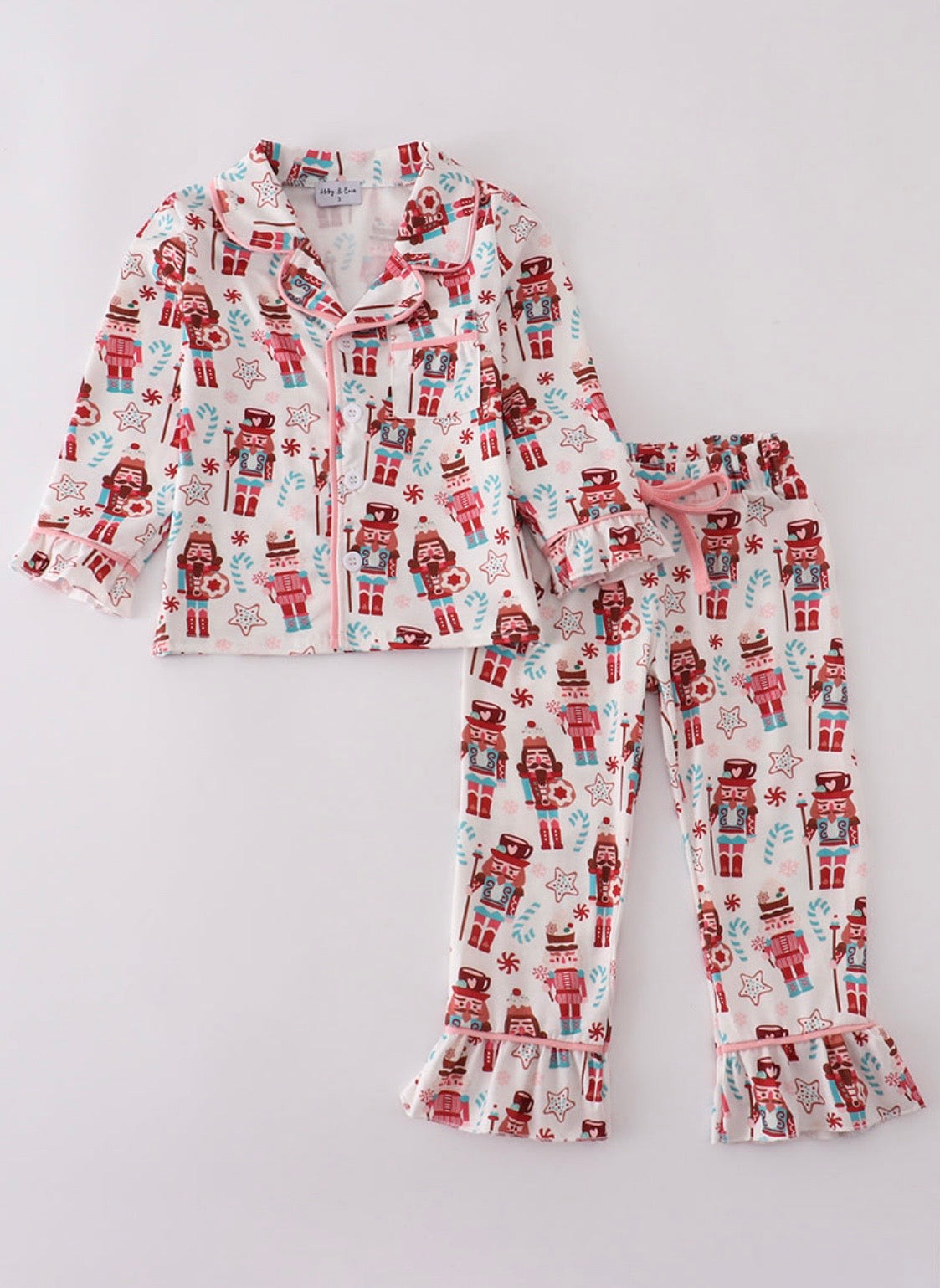 Nutcracker Ruffle Pajamas