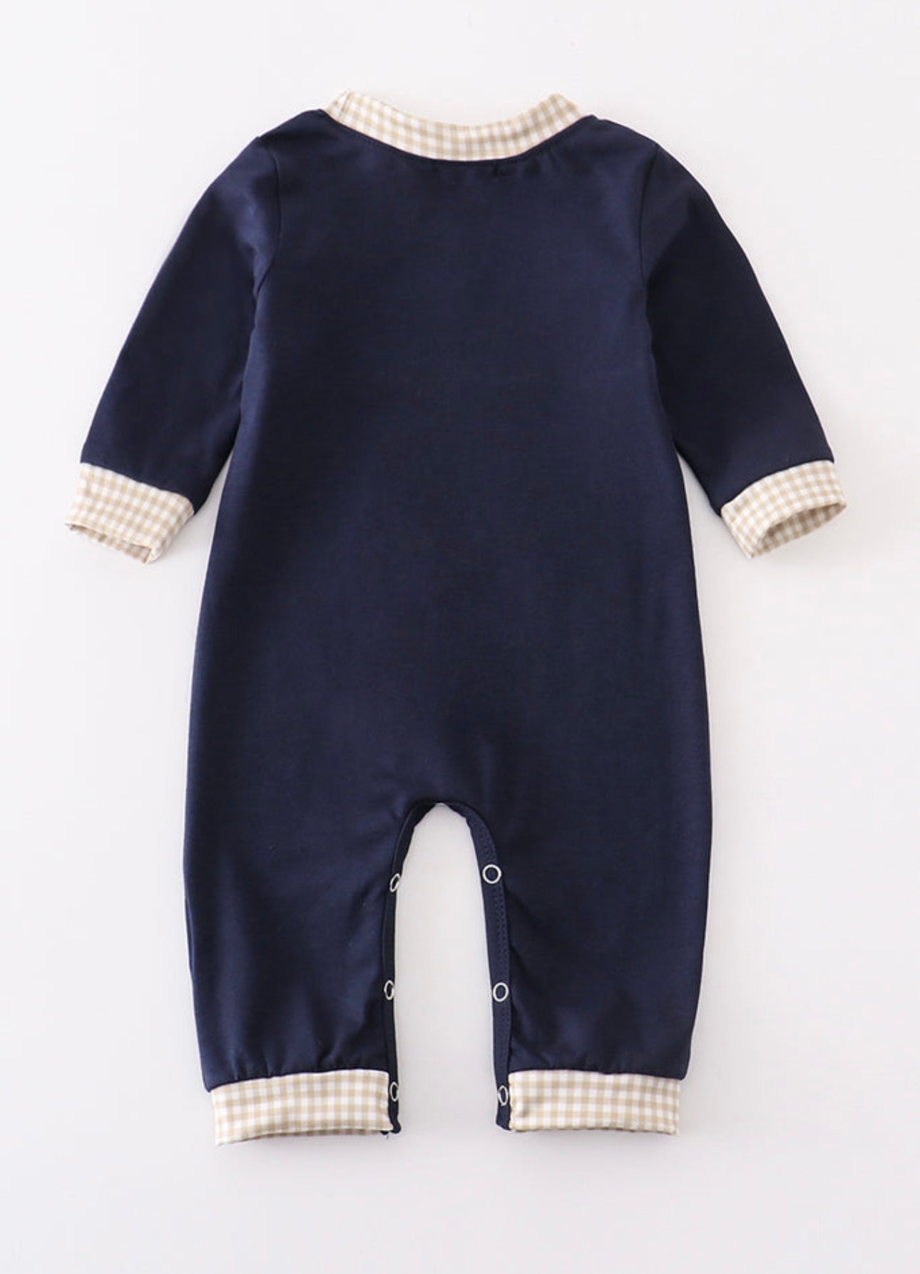 Navy Nativity Romper