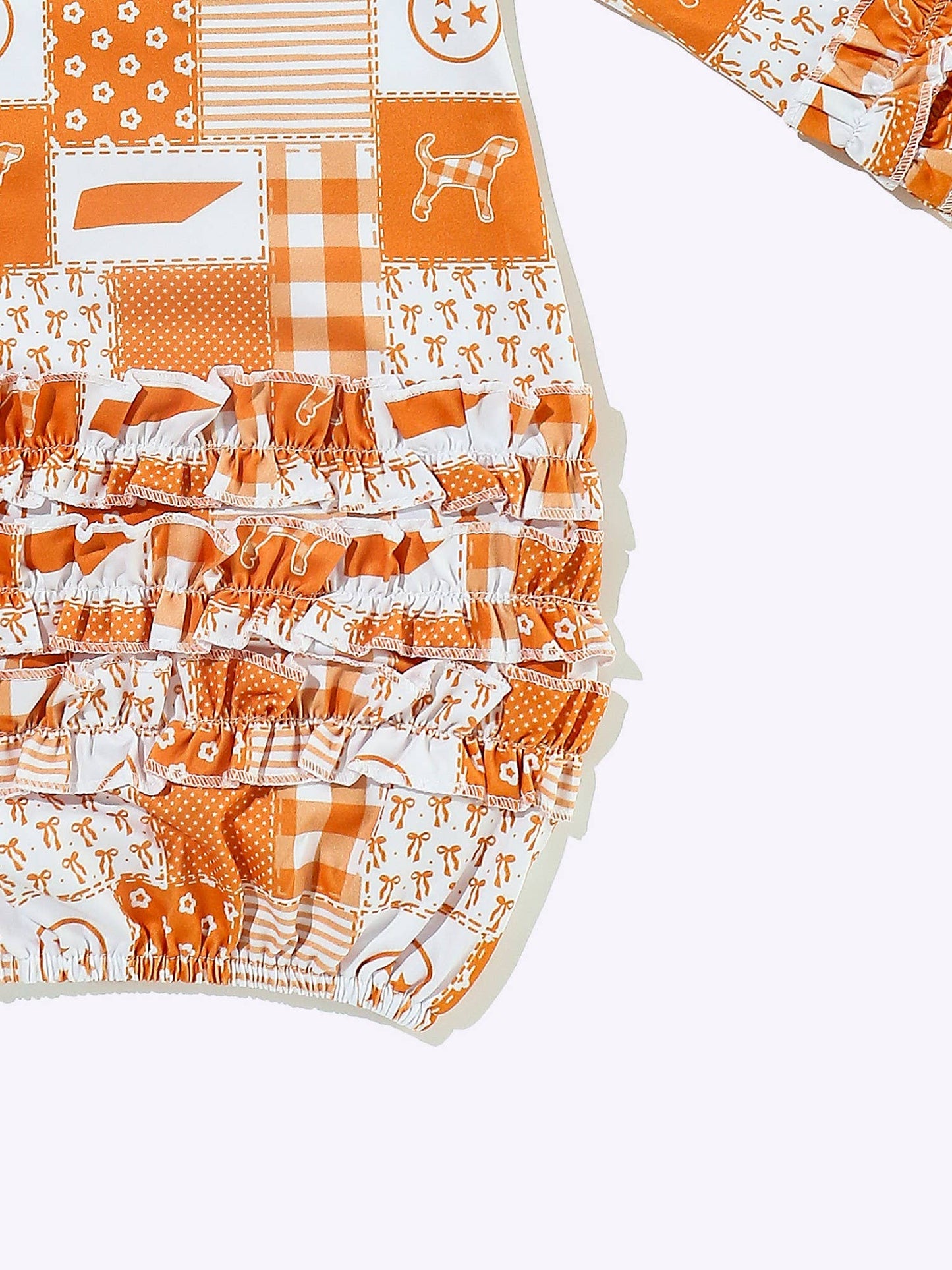 Patchwork TN Baby Gown