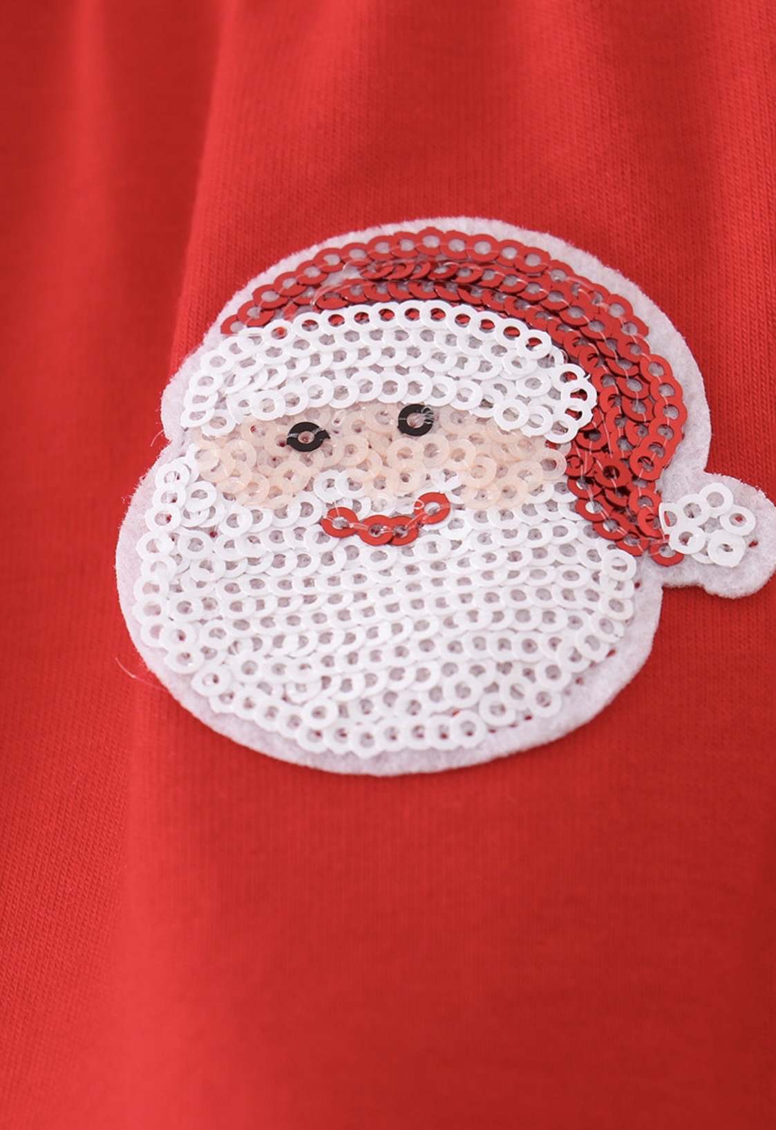 Red Santa Sequin Dress