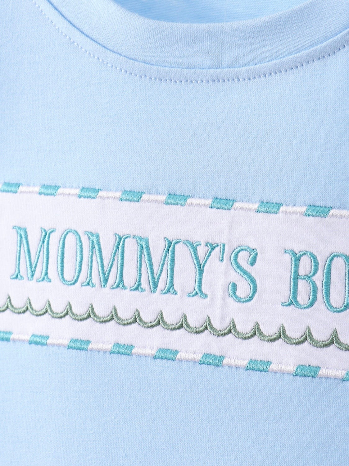 Mommy's Boy Gingham Set
