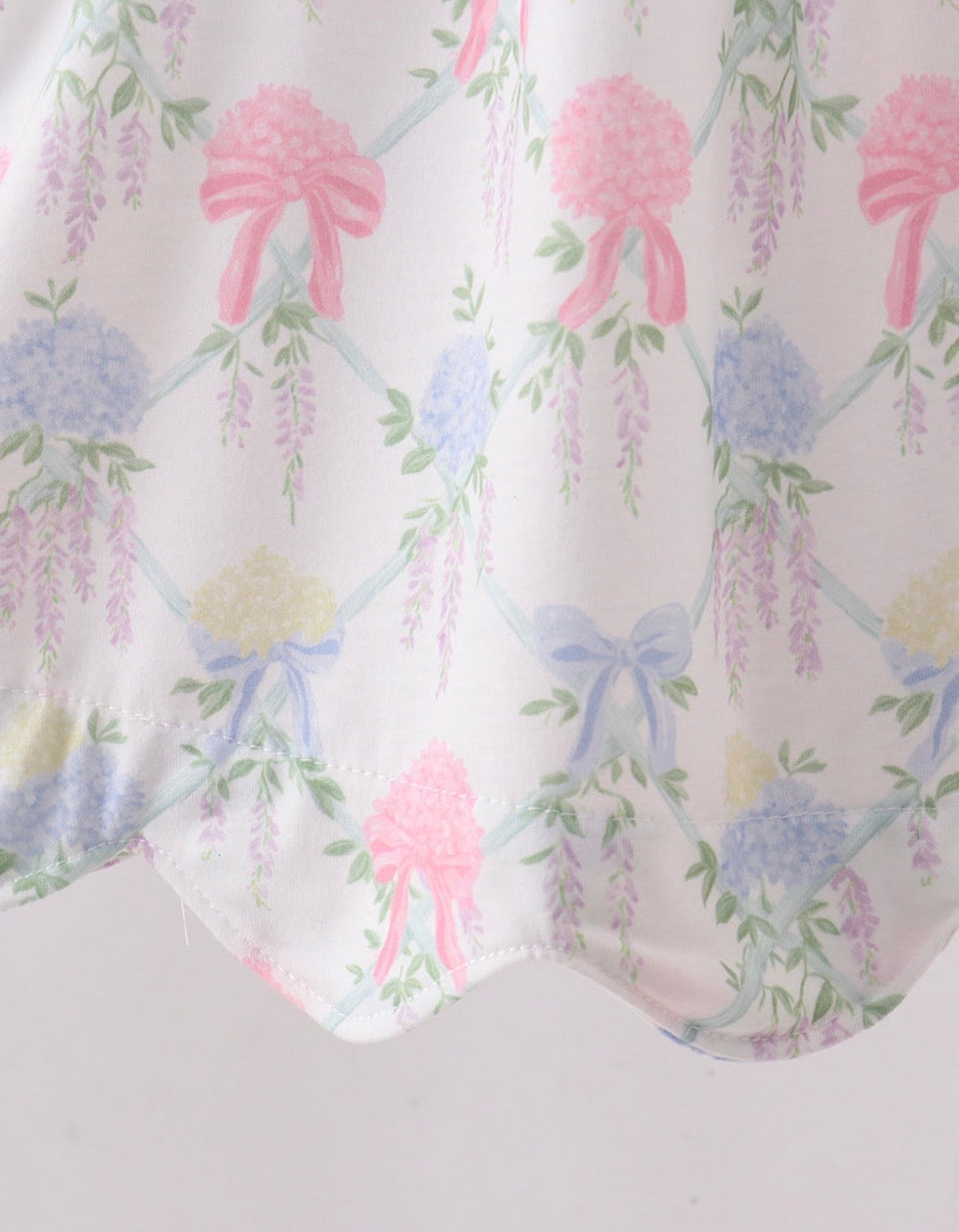 Floral Smocked Big Sister Set