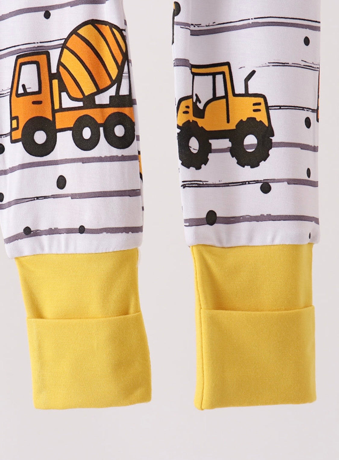 Little Builder Bamboo Zip Romper 🚜