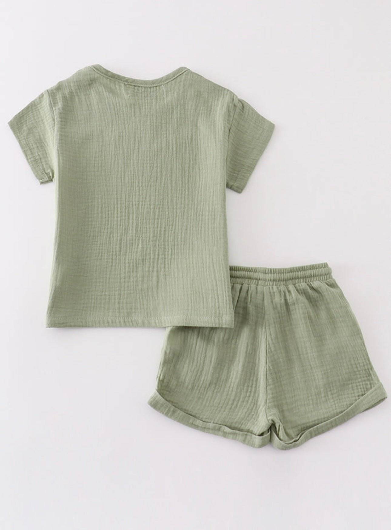 Sage Muslin Short Set