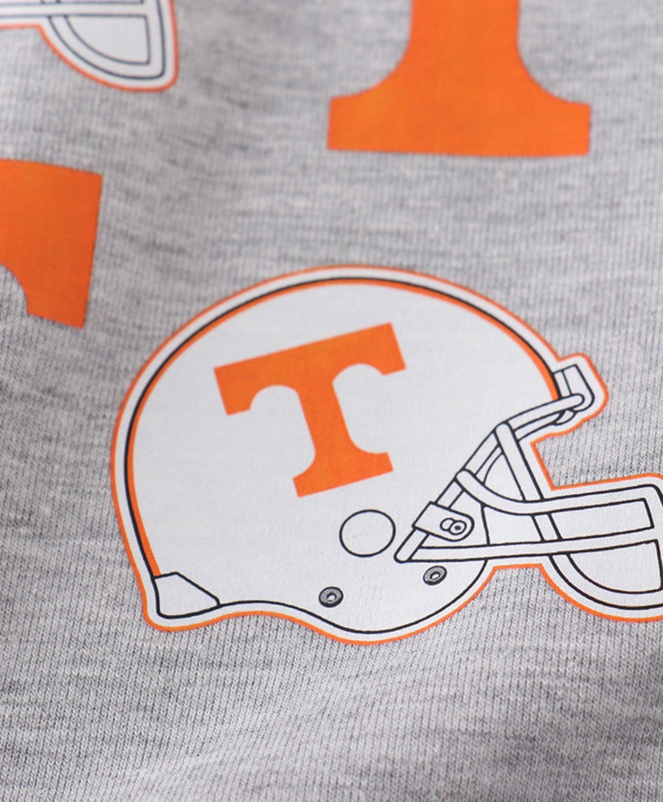 Gray Tennessee Football Top