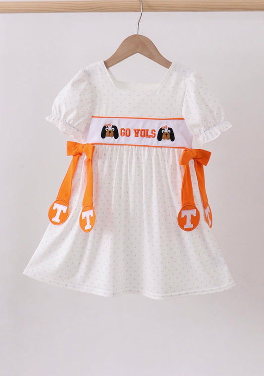 Tennessee GO VOLS Embroidery Dress