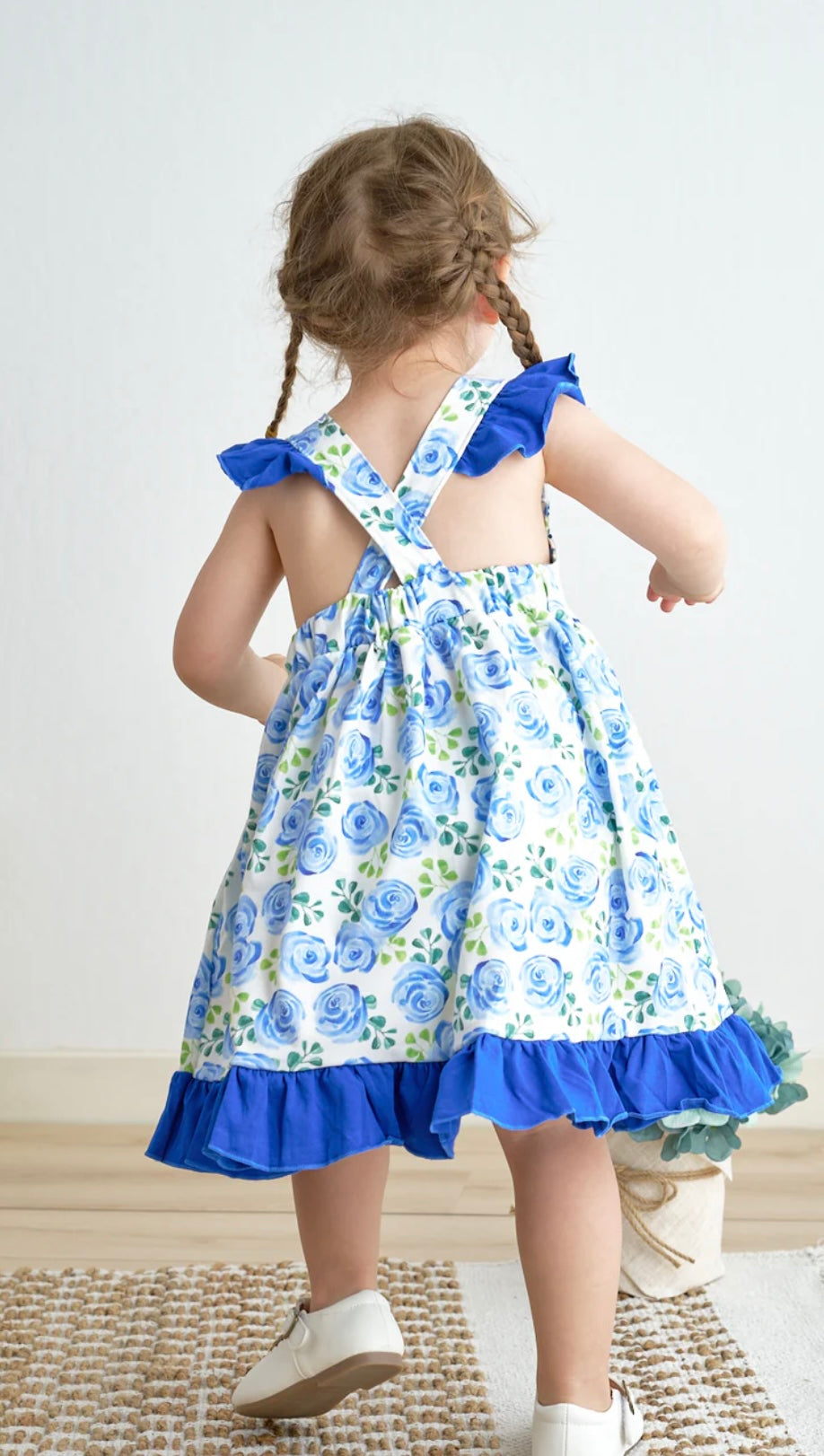 Blue Rose I LOVE MOMMY Dress