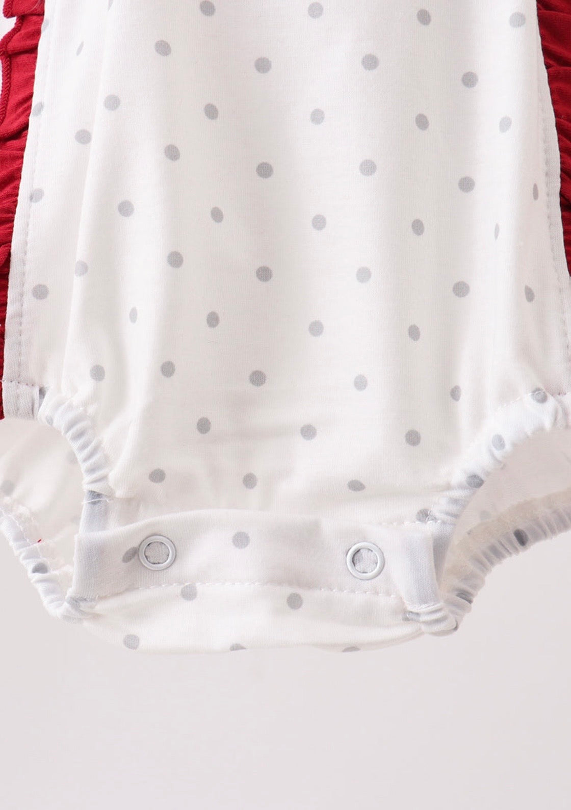 Alabama Elephant Dot Ruffle Bubble