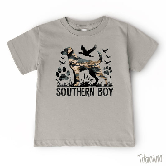 Southern Boy Duck Hunting Dog Tee