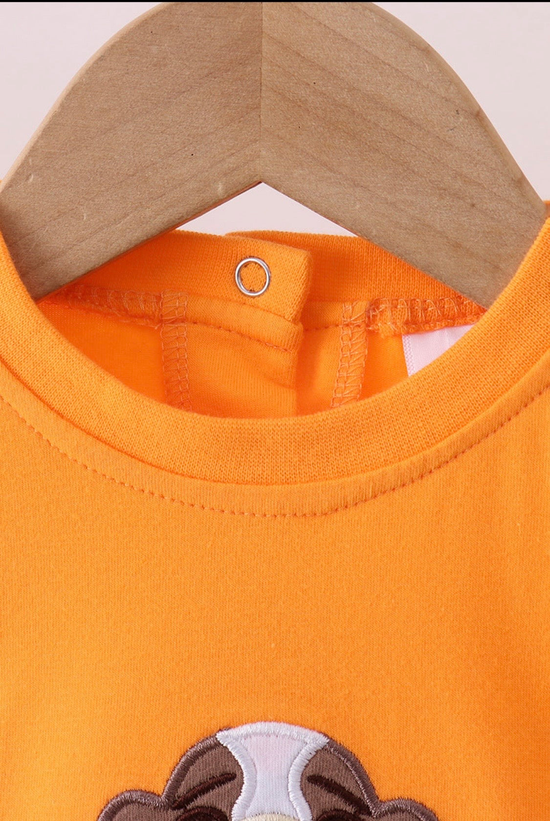 Orange Tennessee Smokey Applique Bubble