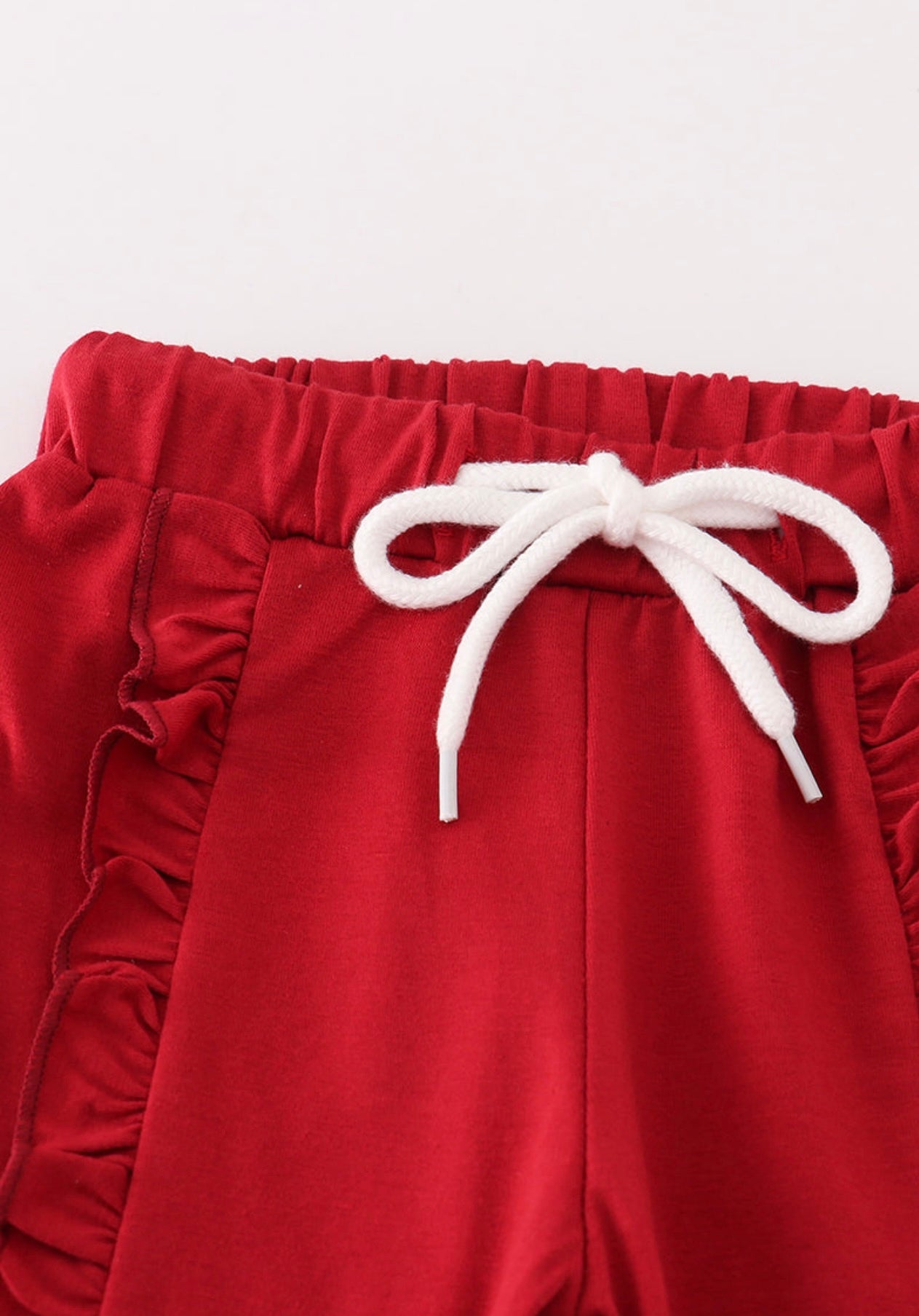 Alabama Polka Dot French Knot Pullover Ruffle Set