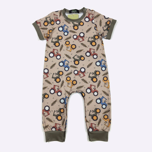 Harvest Tractor Romper