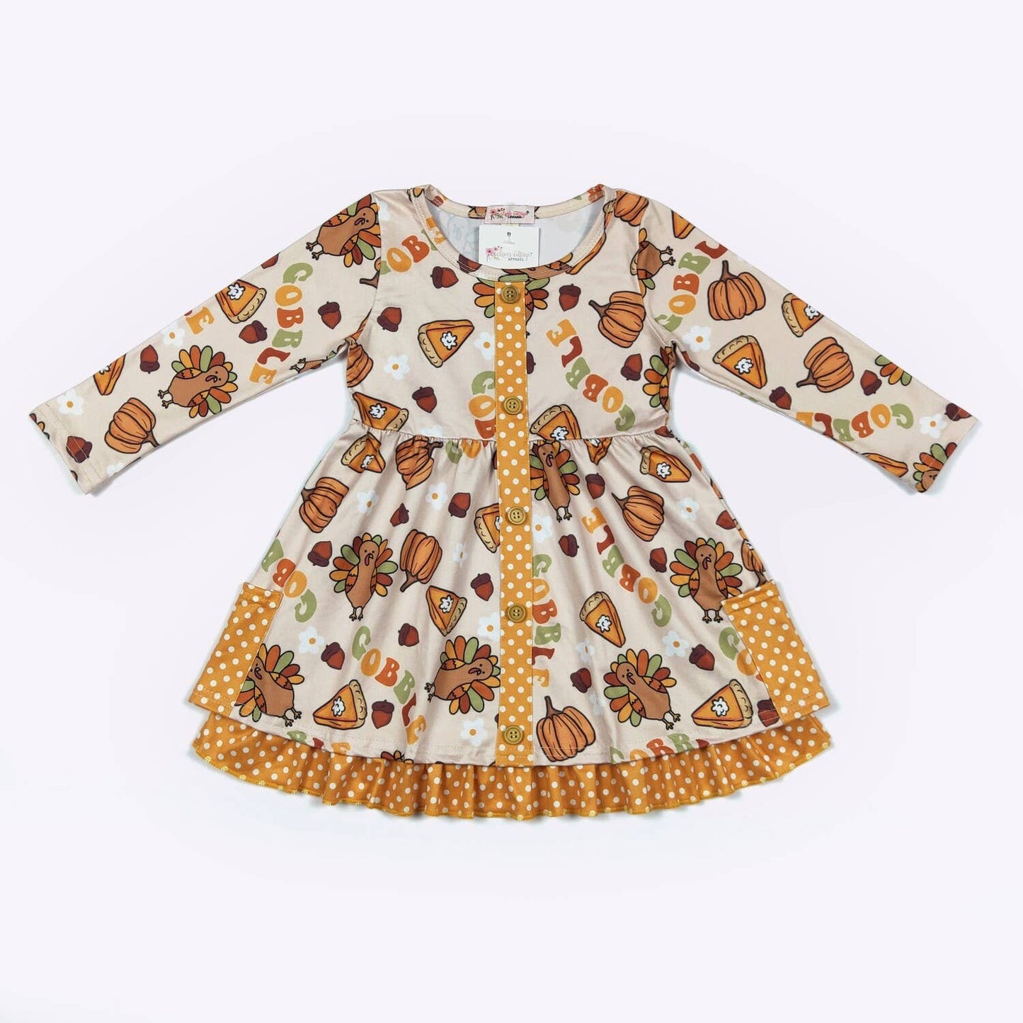 Gobble Gobble Girls Dress