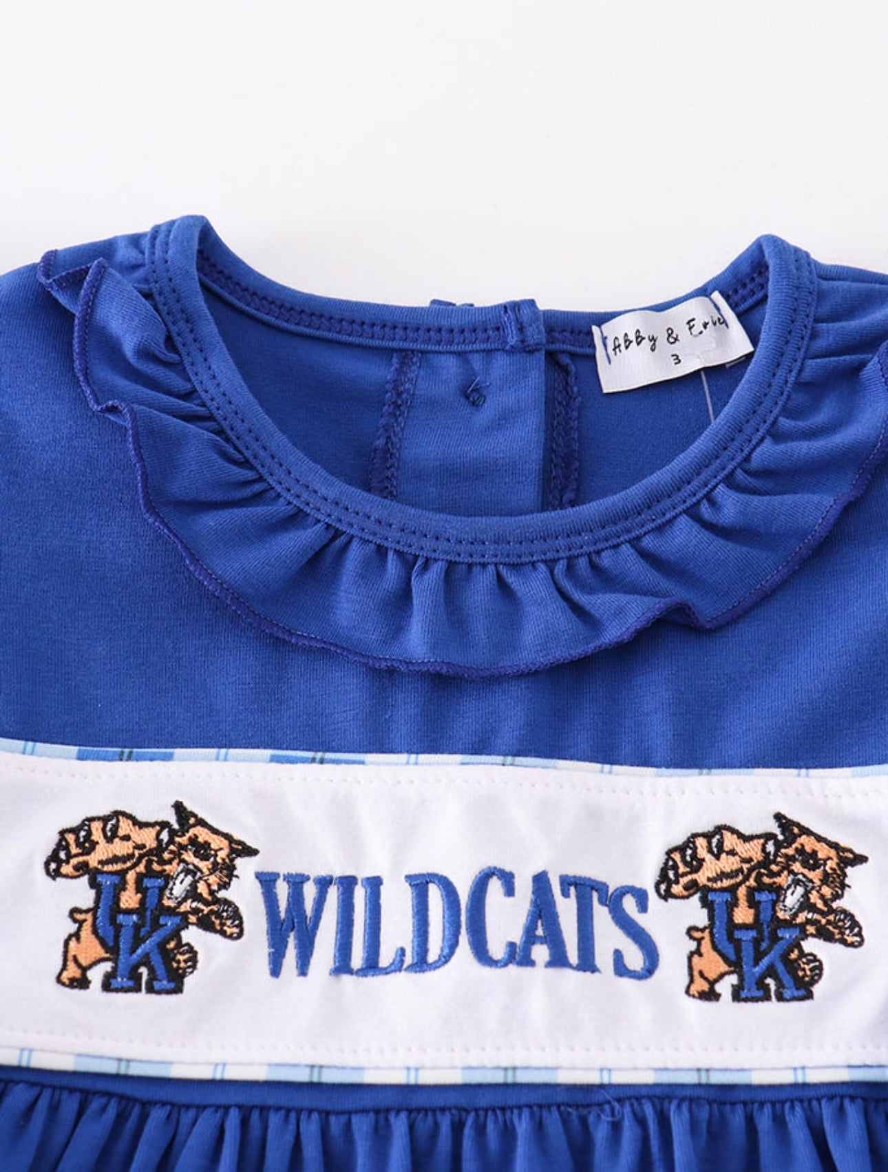 UK Wildcats Embroidery Dress