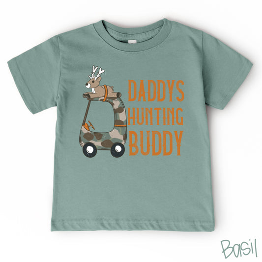 Daddys Deer Hunting Buddy Tee