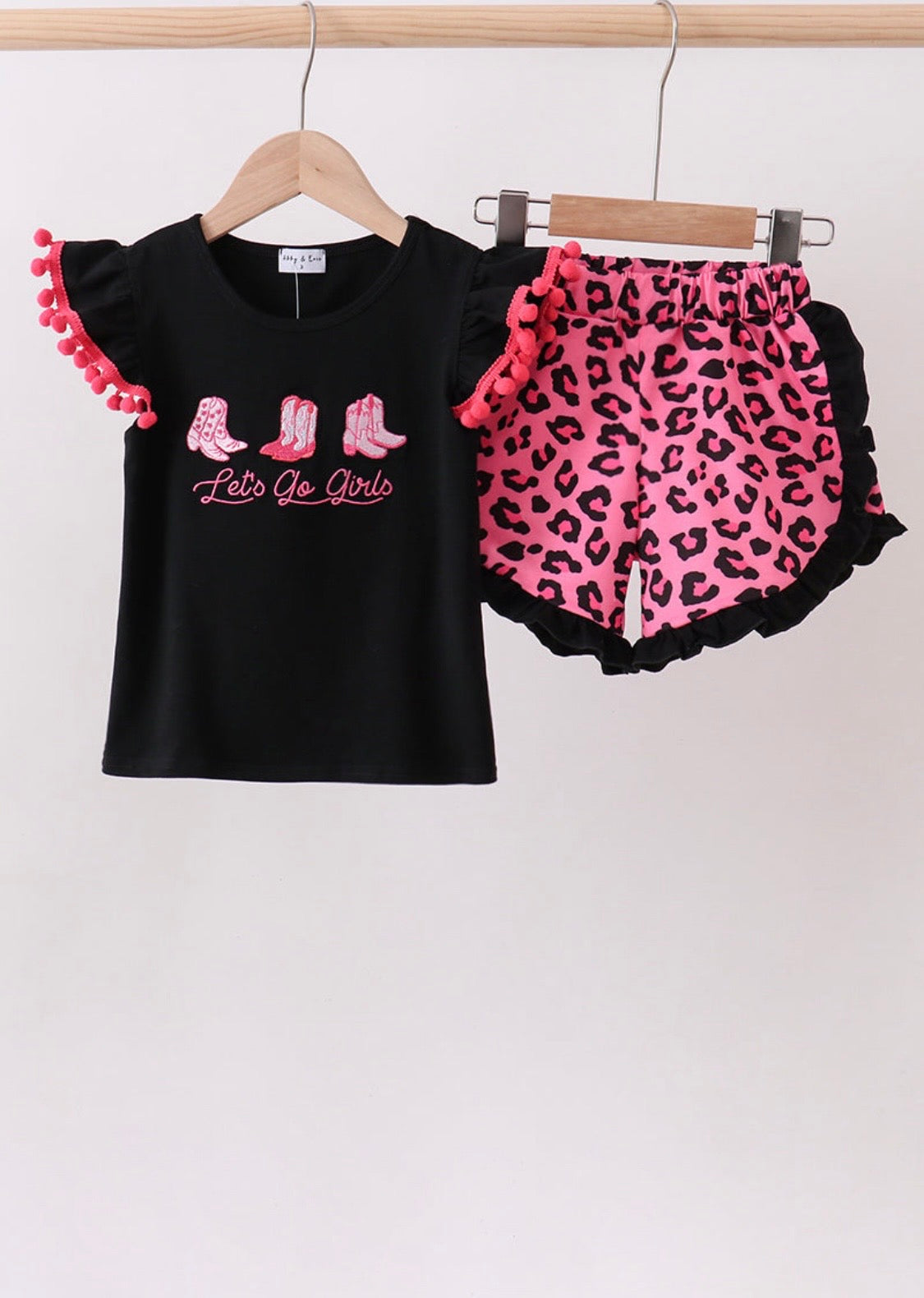 Lets Go Girls Shorts Set