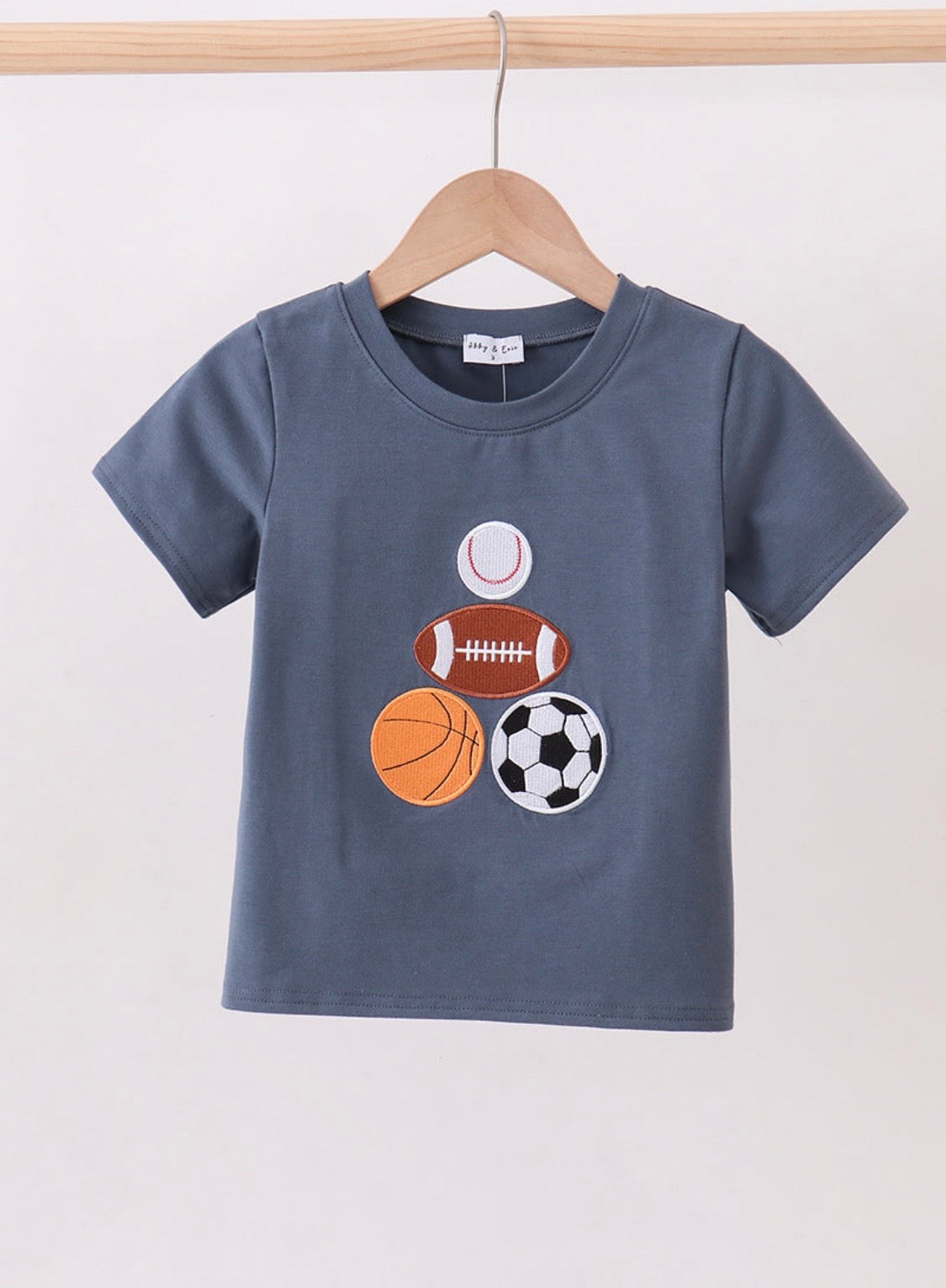 Sports Embroidery Top
