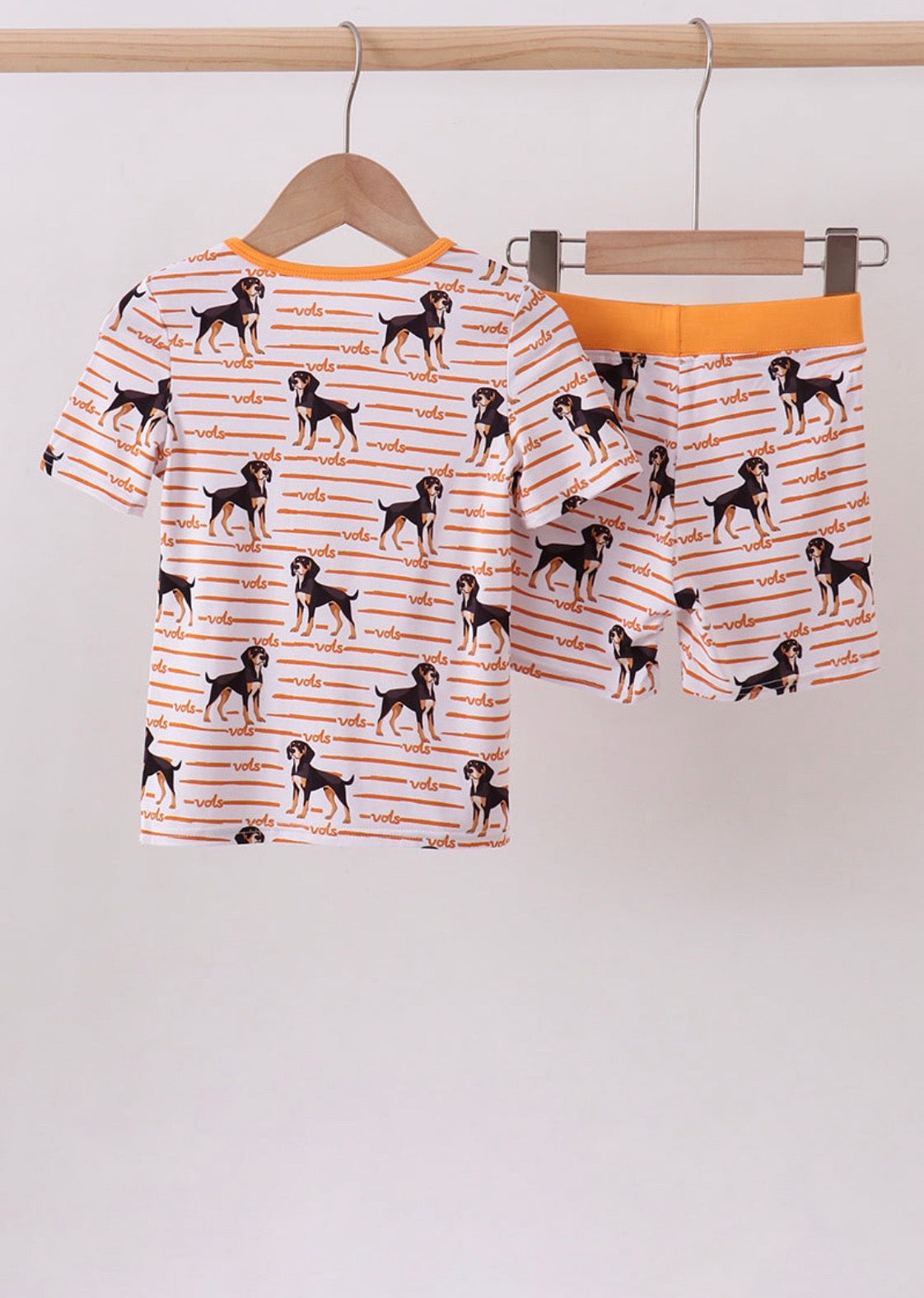 Tennessee Vols Print Bamboo Pajamas Set