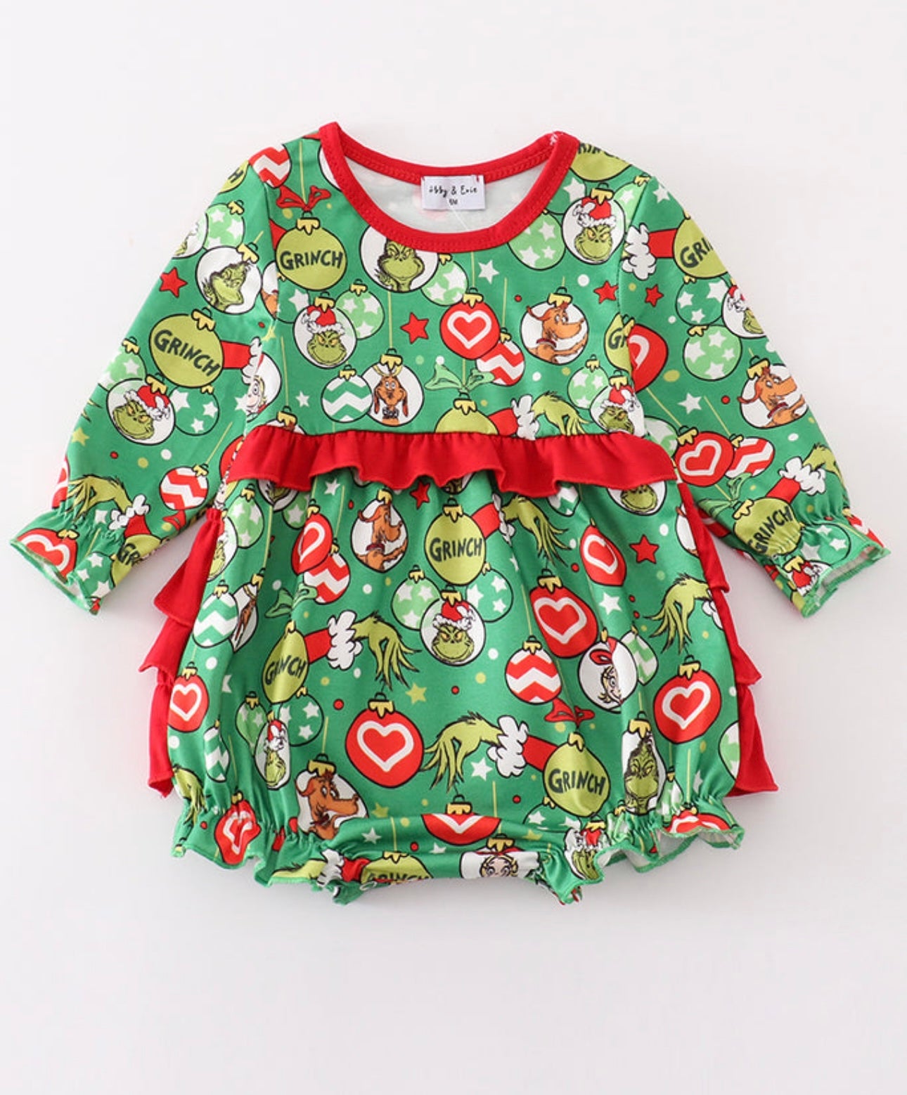 Green Grinch print Bubble