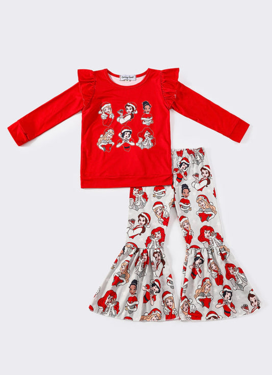 Red Princess Christmas Set