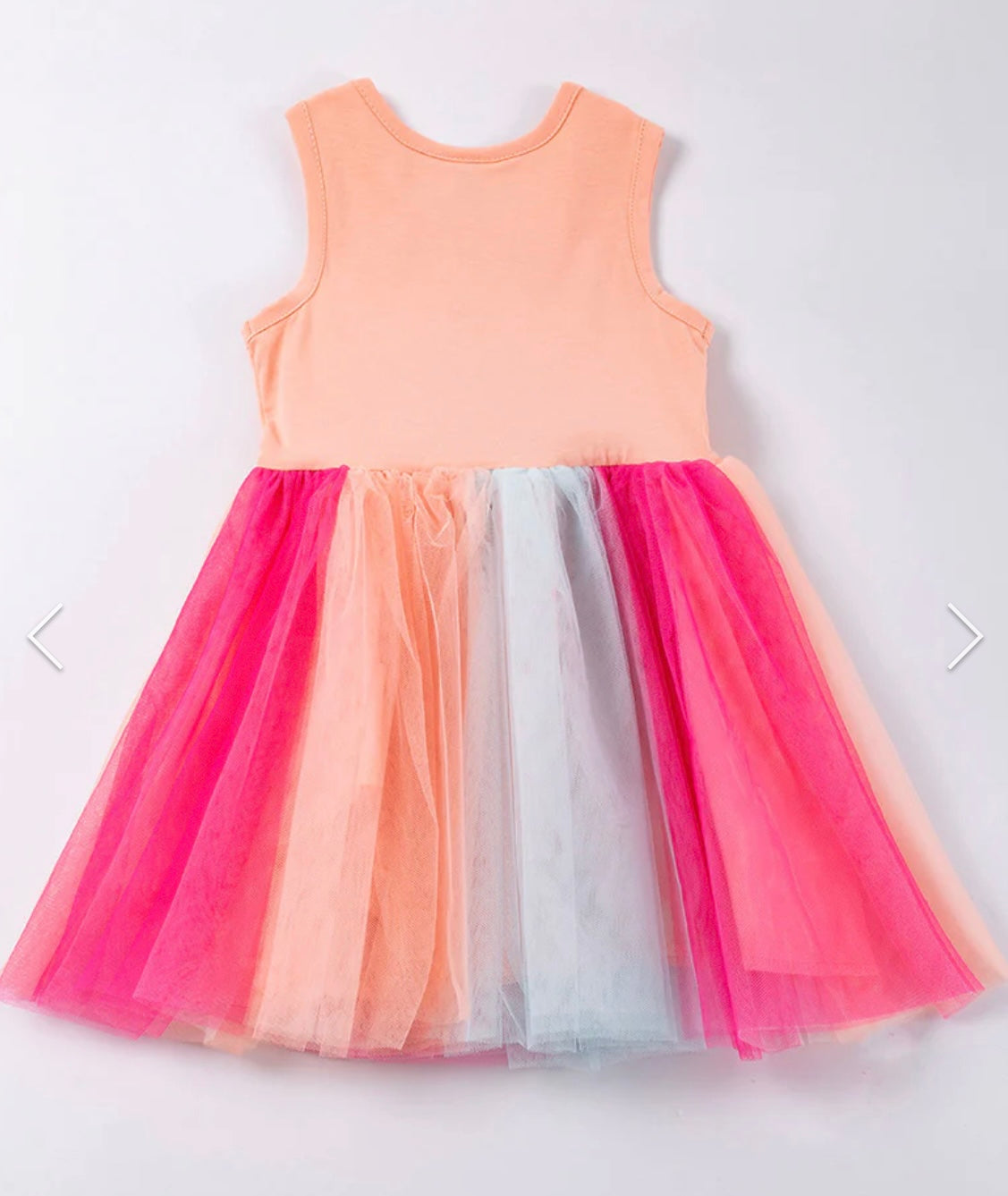 Coral Mermaid Tutu Dress