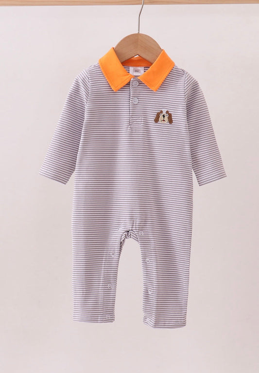 Striped Tennessee Romper