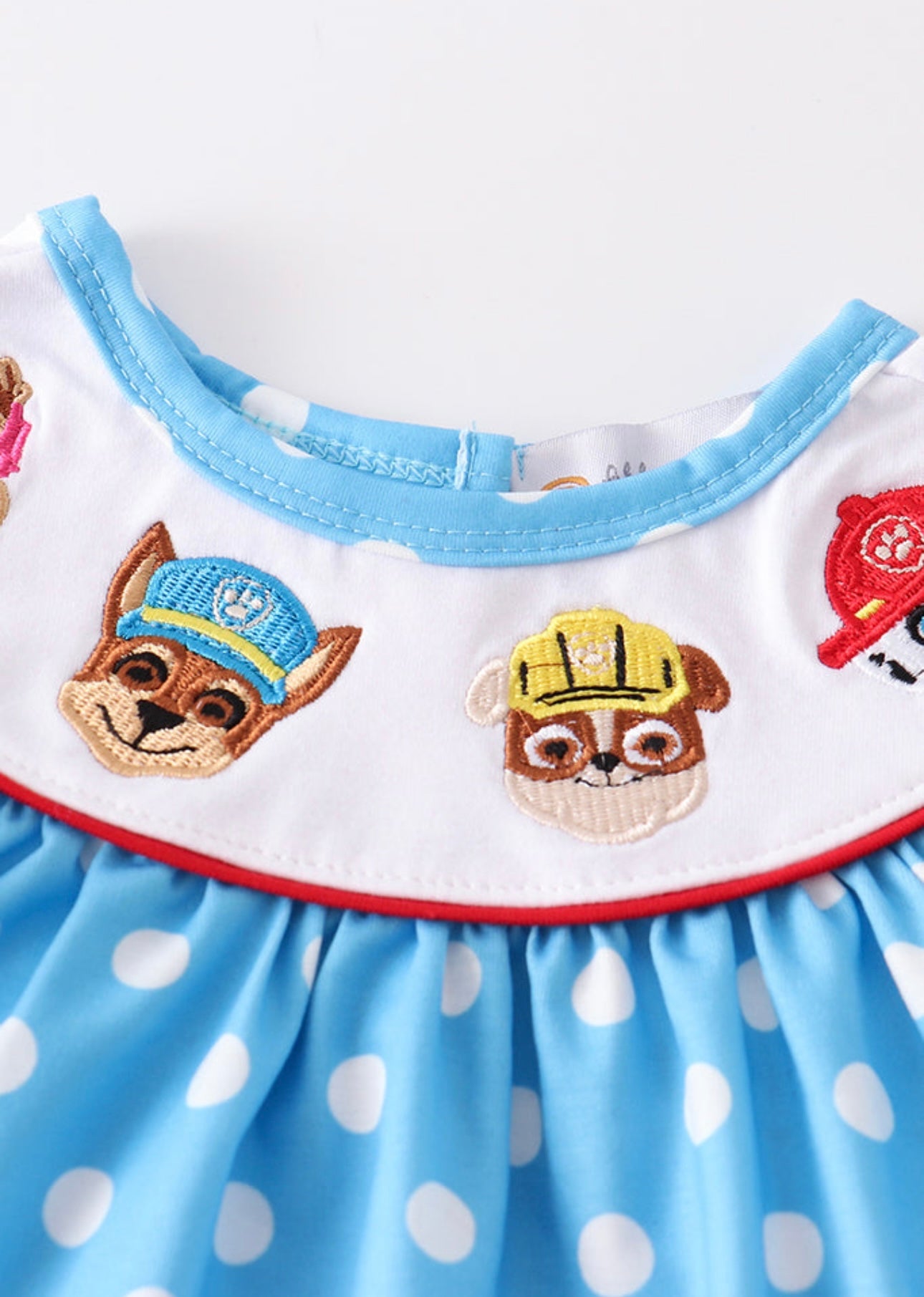 Blue Paw Patrol Embroidery Set