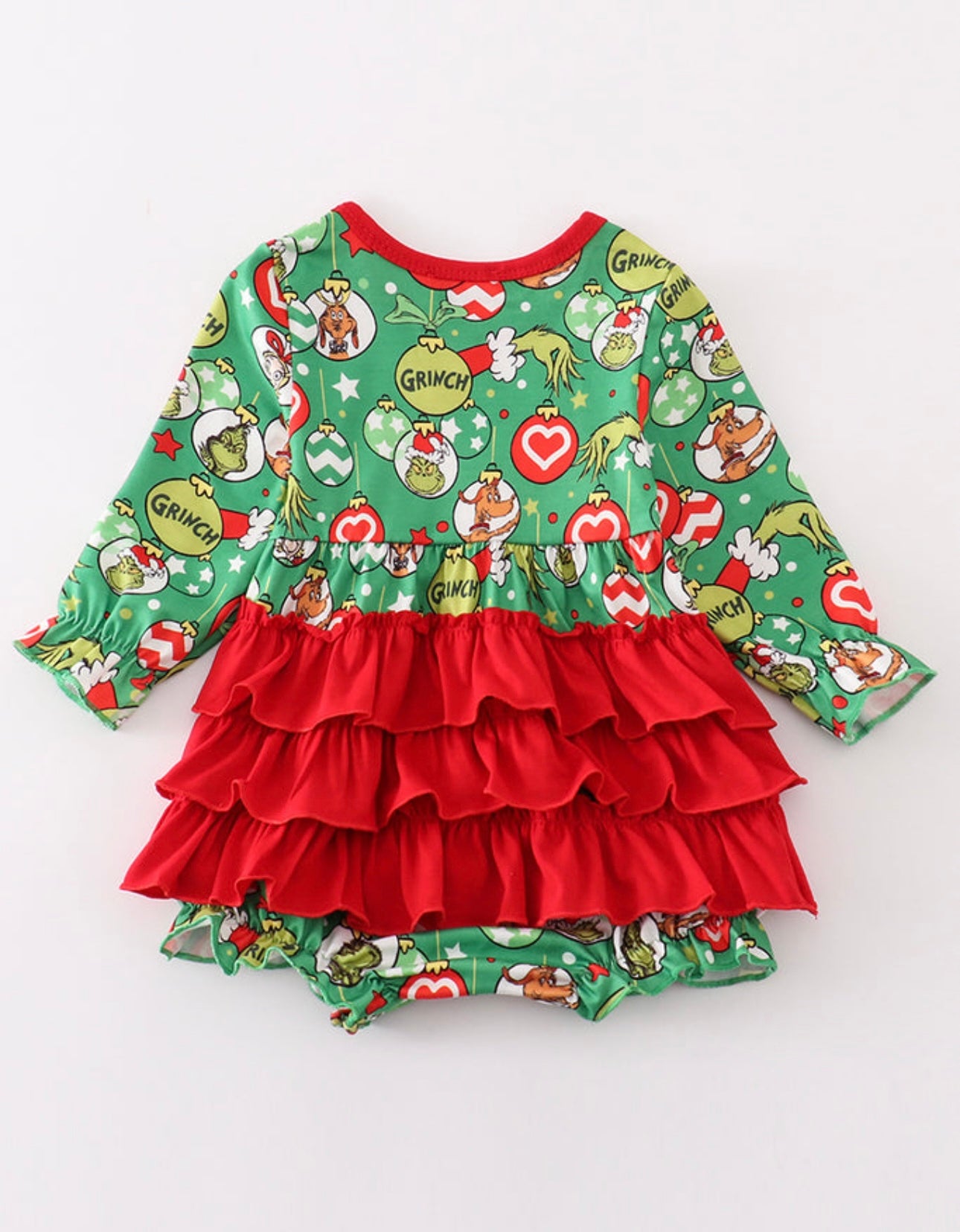 Green Grinch print Bubble