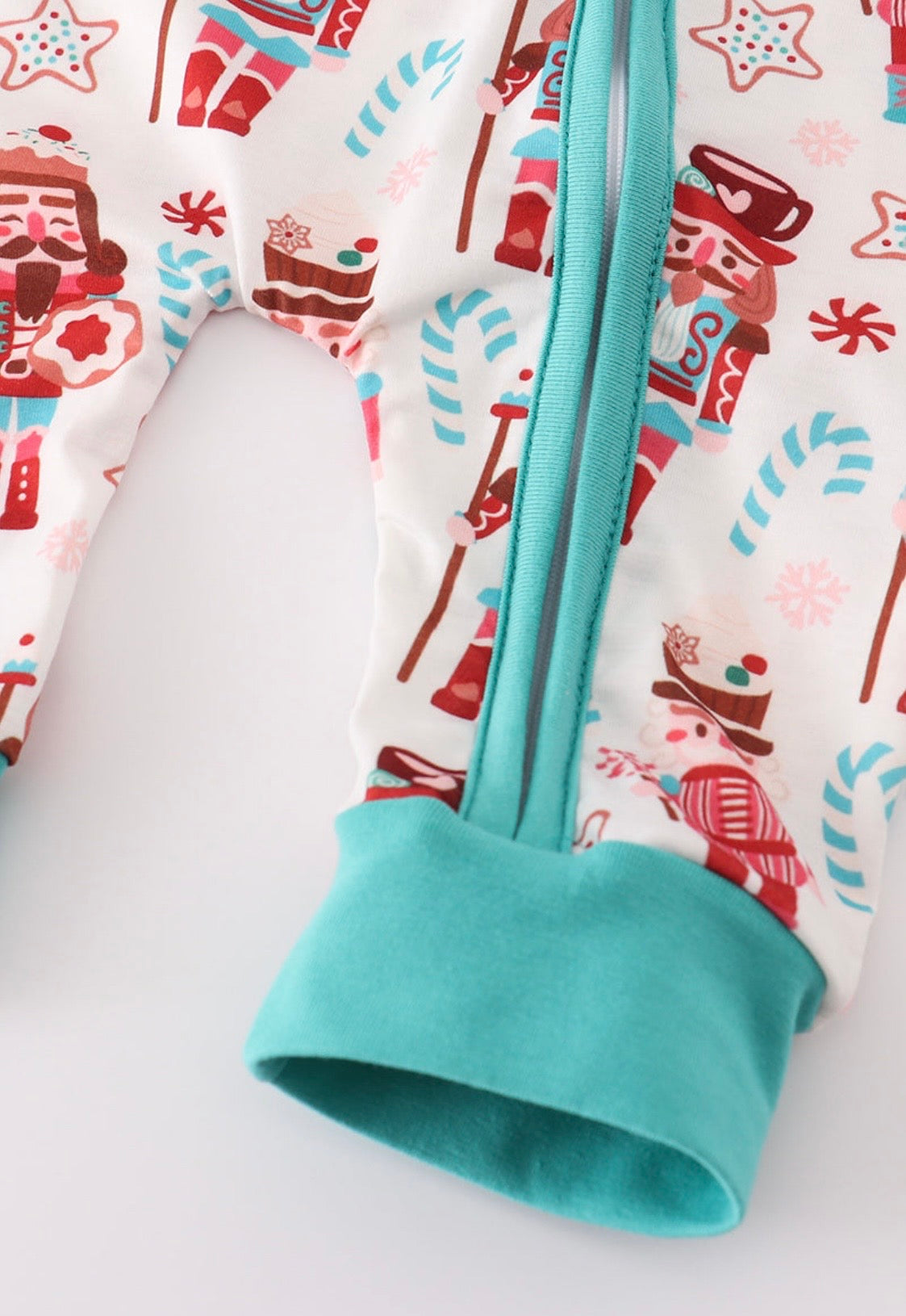 Blue Nutcracker Romper