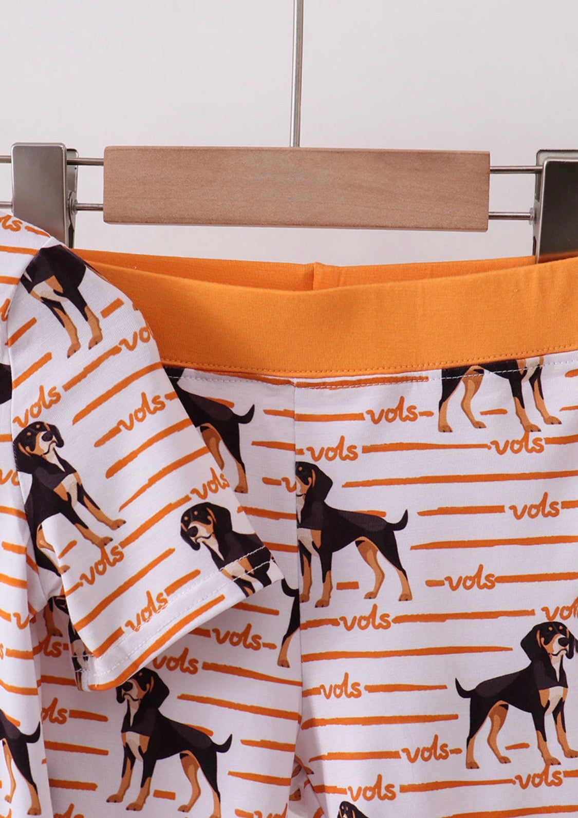 Tennessee Vols Print Bamboo Pajamas Set