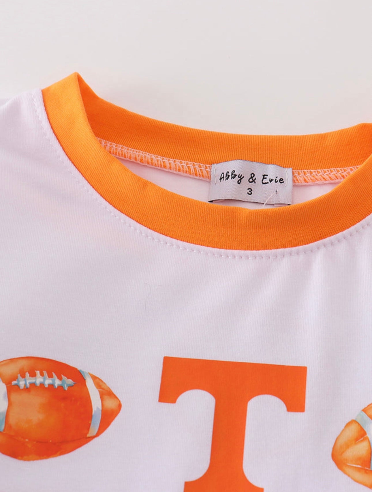 White Tennessee Football Top