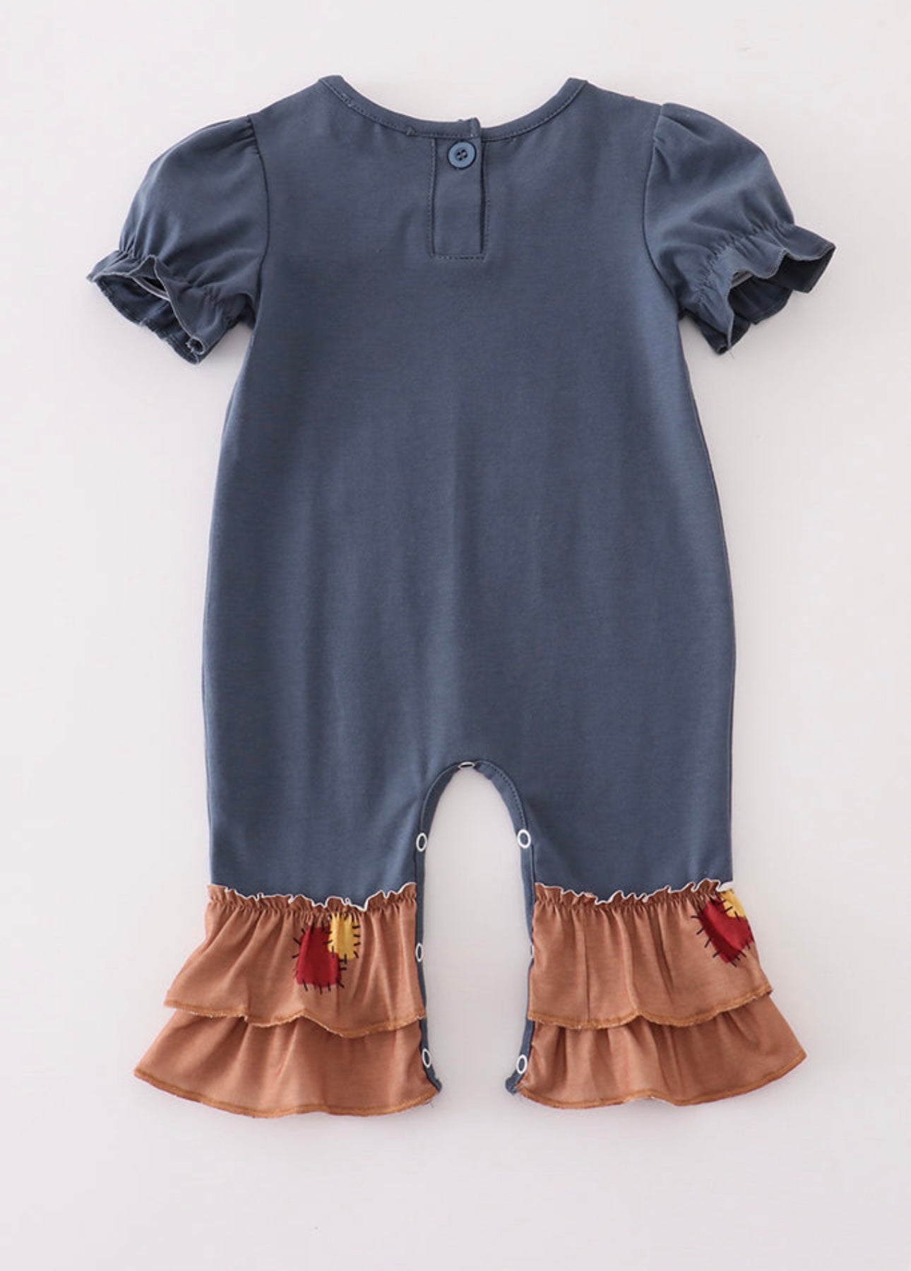 Scarecrow Ruffle Romper