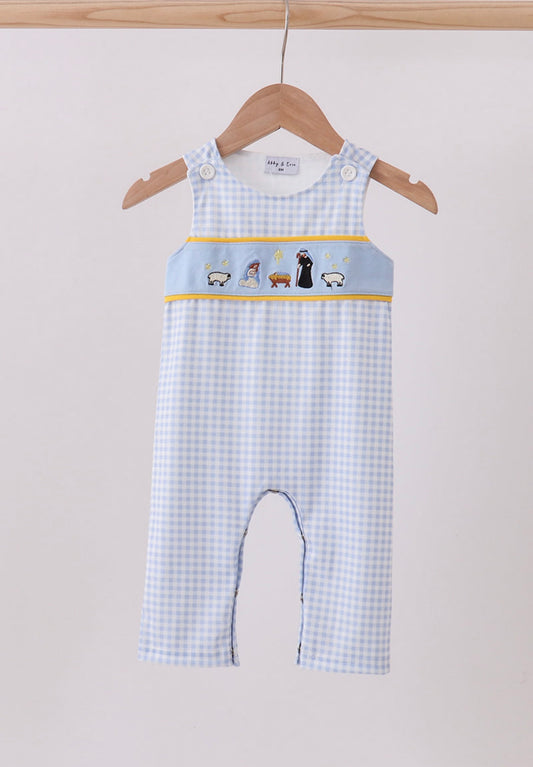 Blue Nativity Embroidery Jonjon