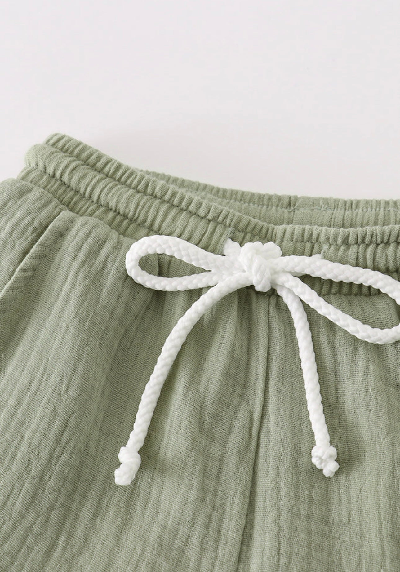 Sage Muslin Short Set