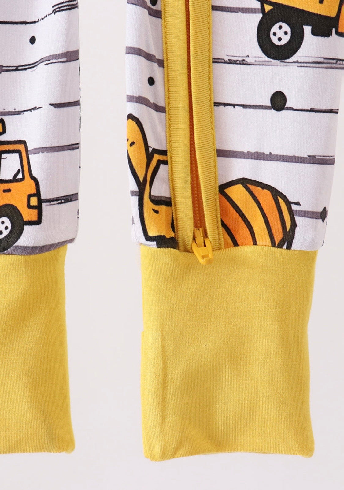 Little Builder Bamboo Zip Romper 🚜