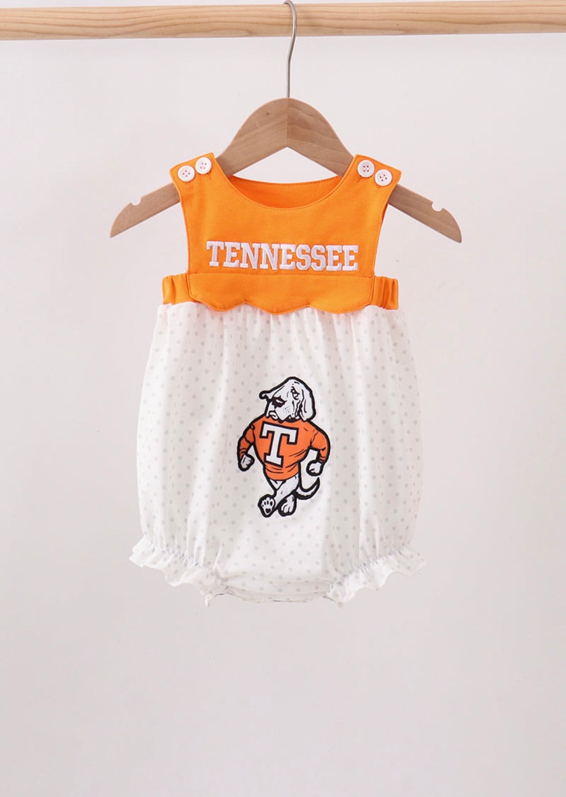 Orange Tennessee Striped Bubble