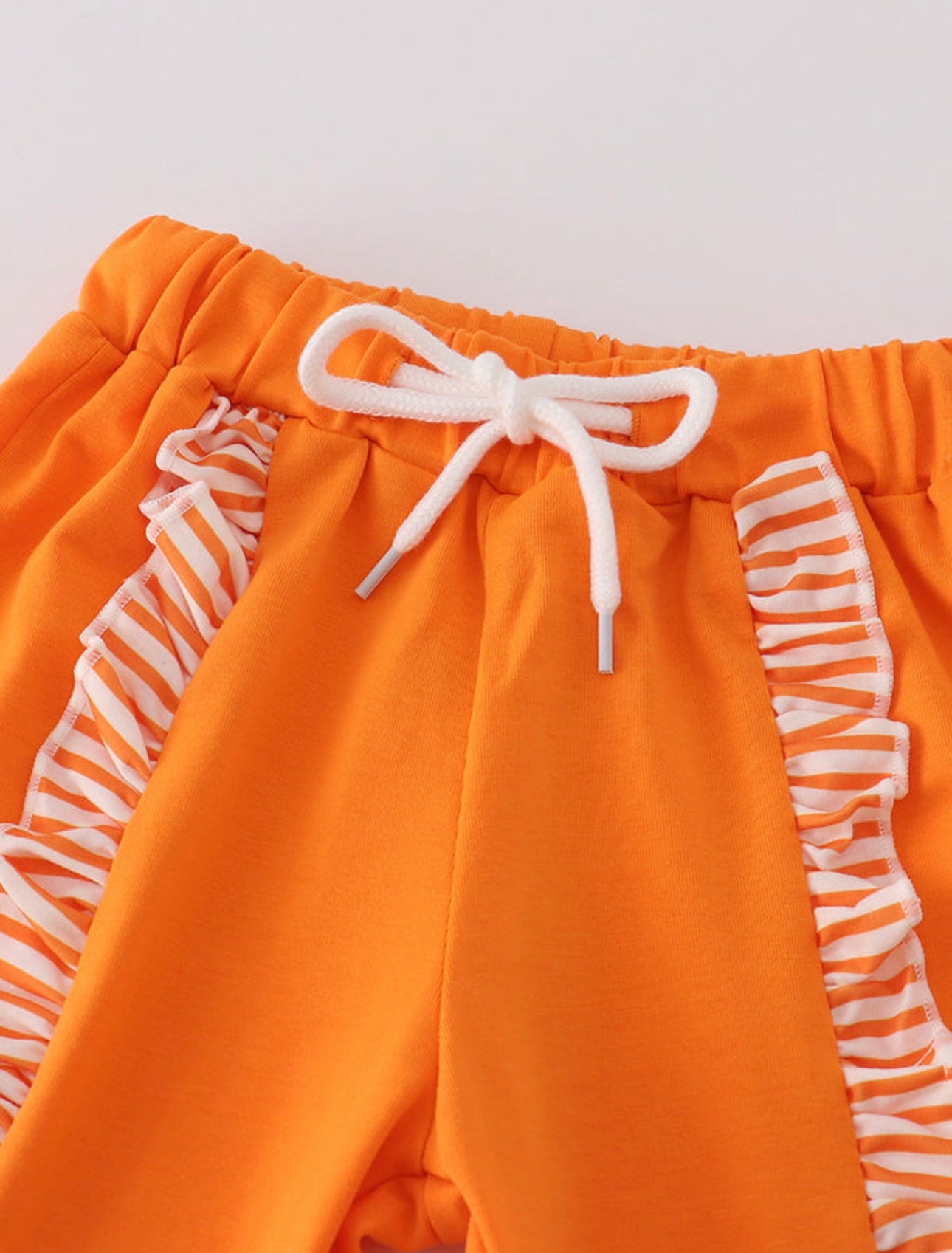 Tennessee Applique Striped Ruffle Pant Set