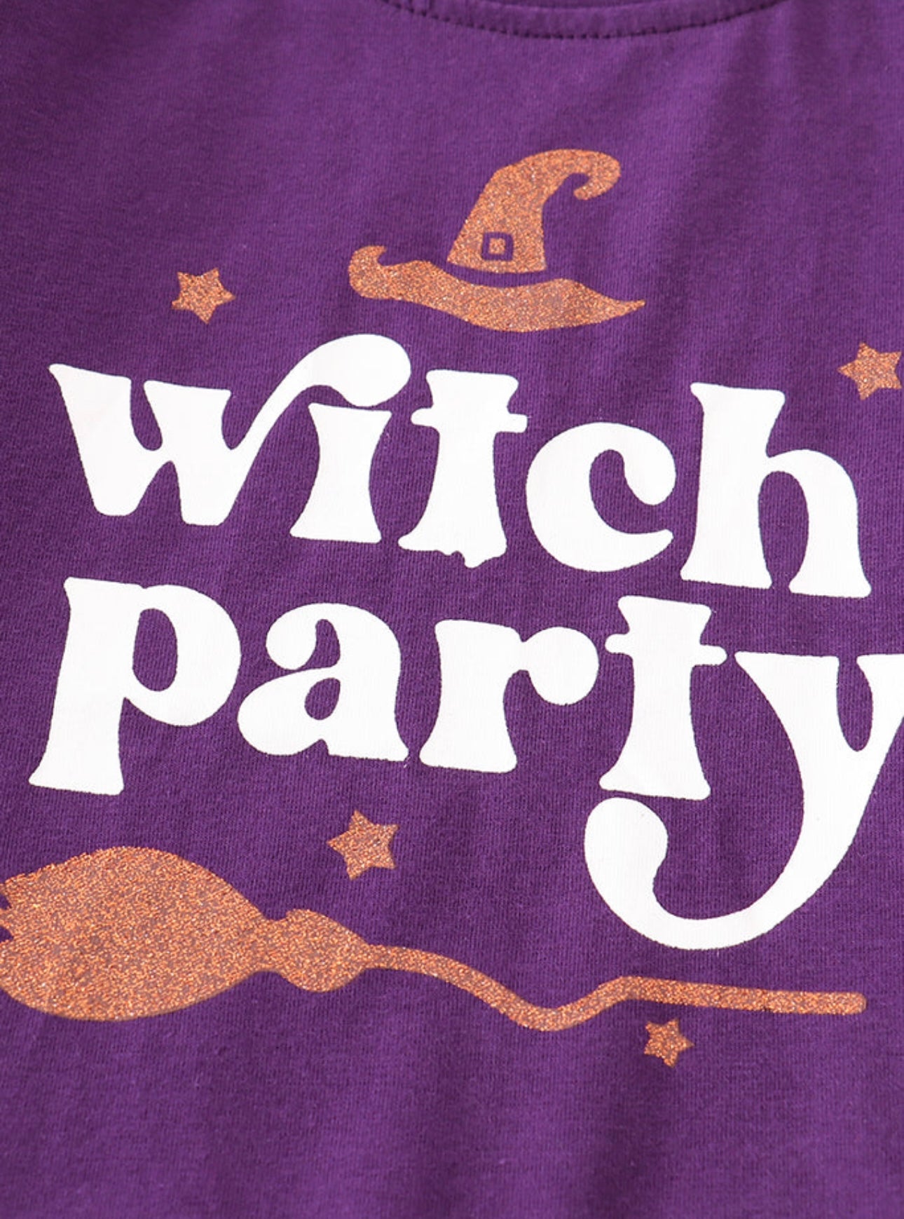 Purple Witch Party Top