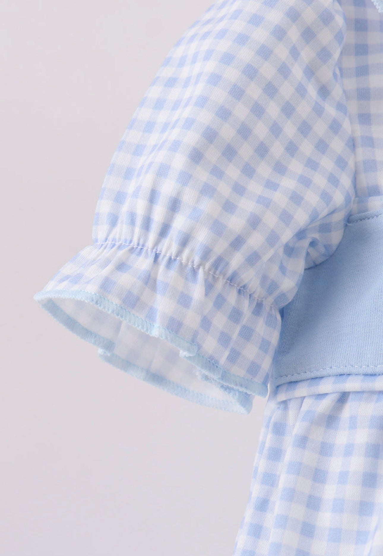 Blue Nativity Embroidery Bubble