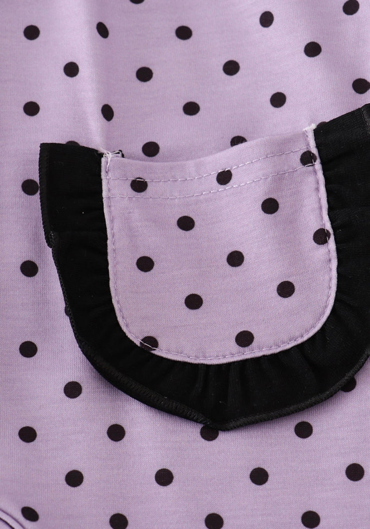 Purple Dot Hocus Pocus Romper