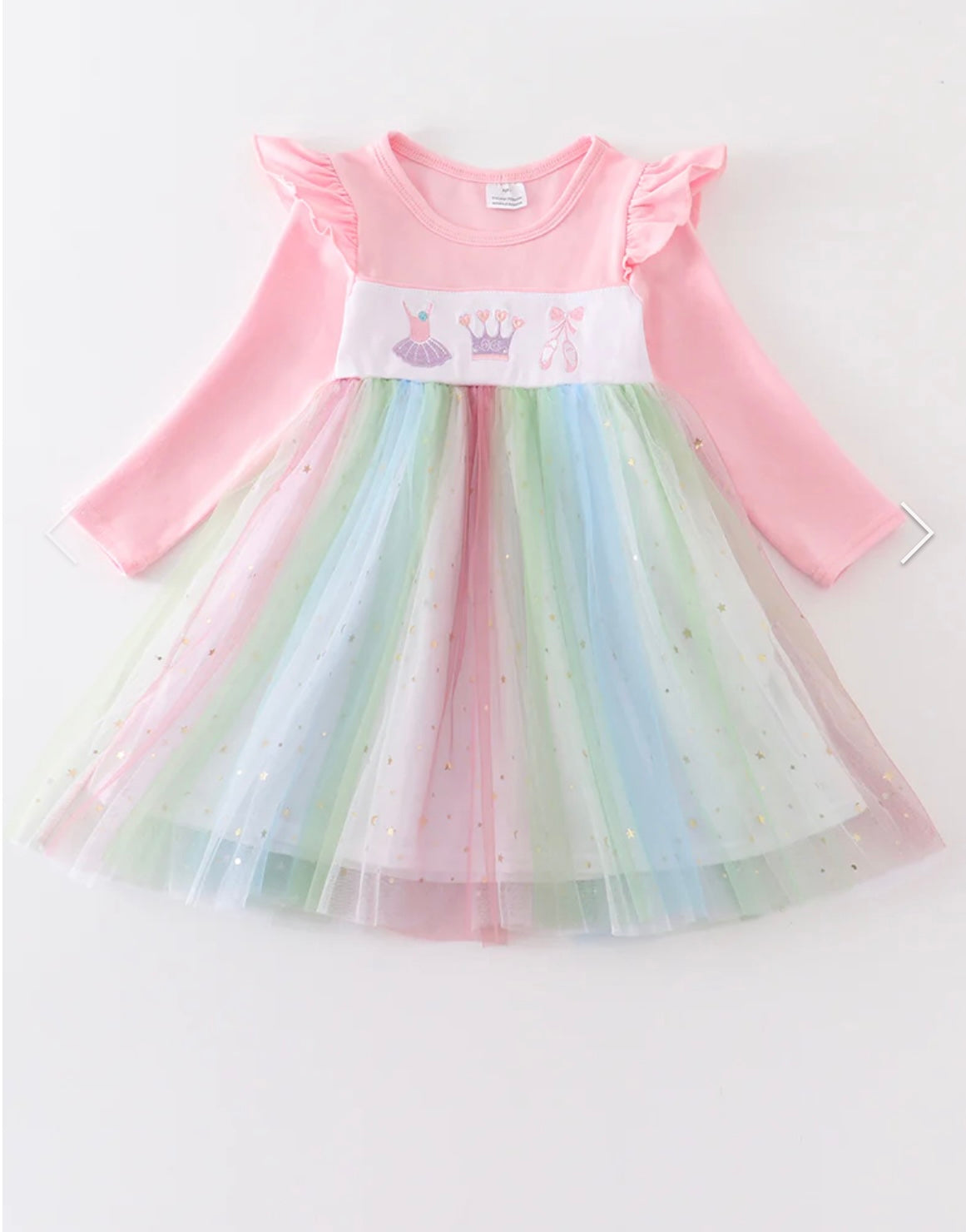 Ballerina Rainbow Tutu Dress