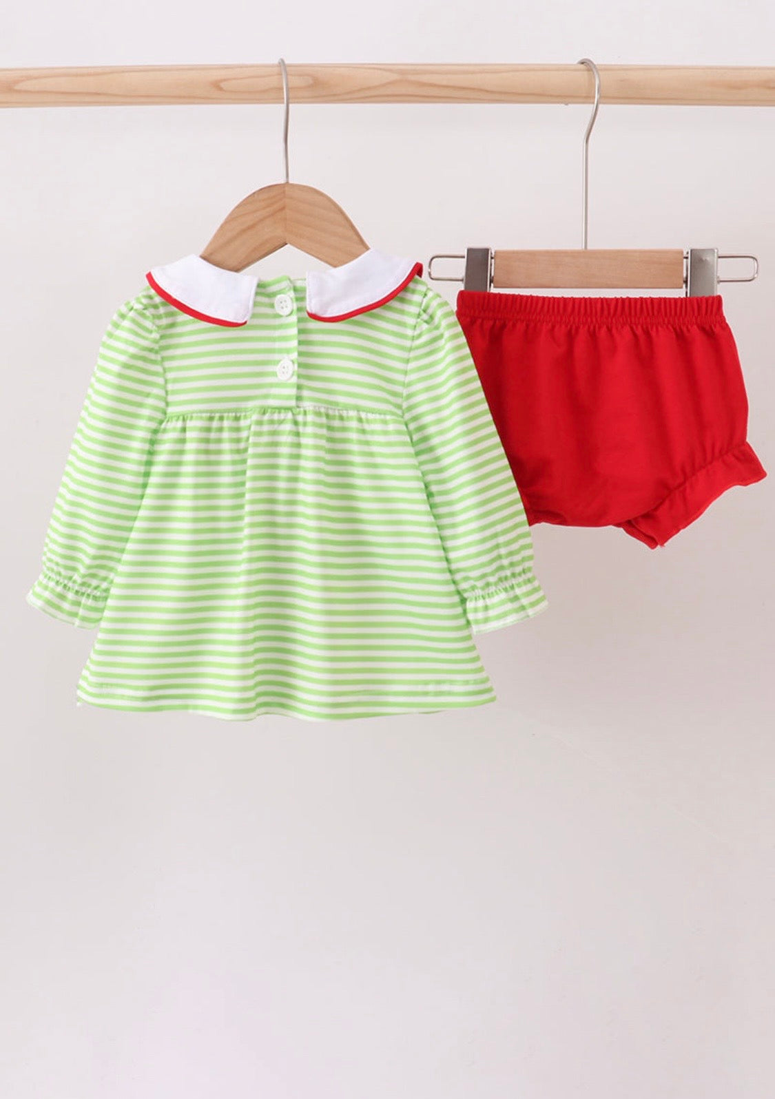 Merry Grinchmas Christmas Bloomer Set 🎄❤️💚