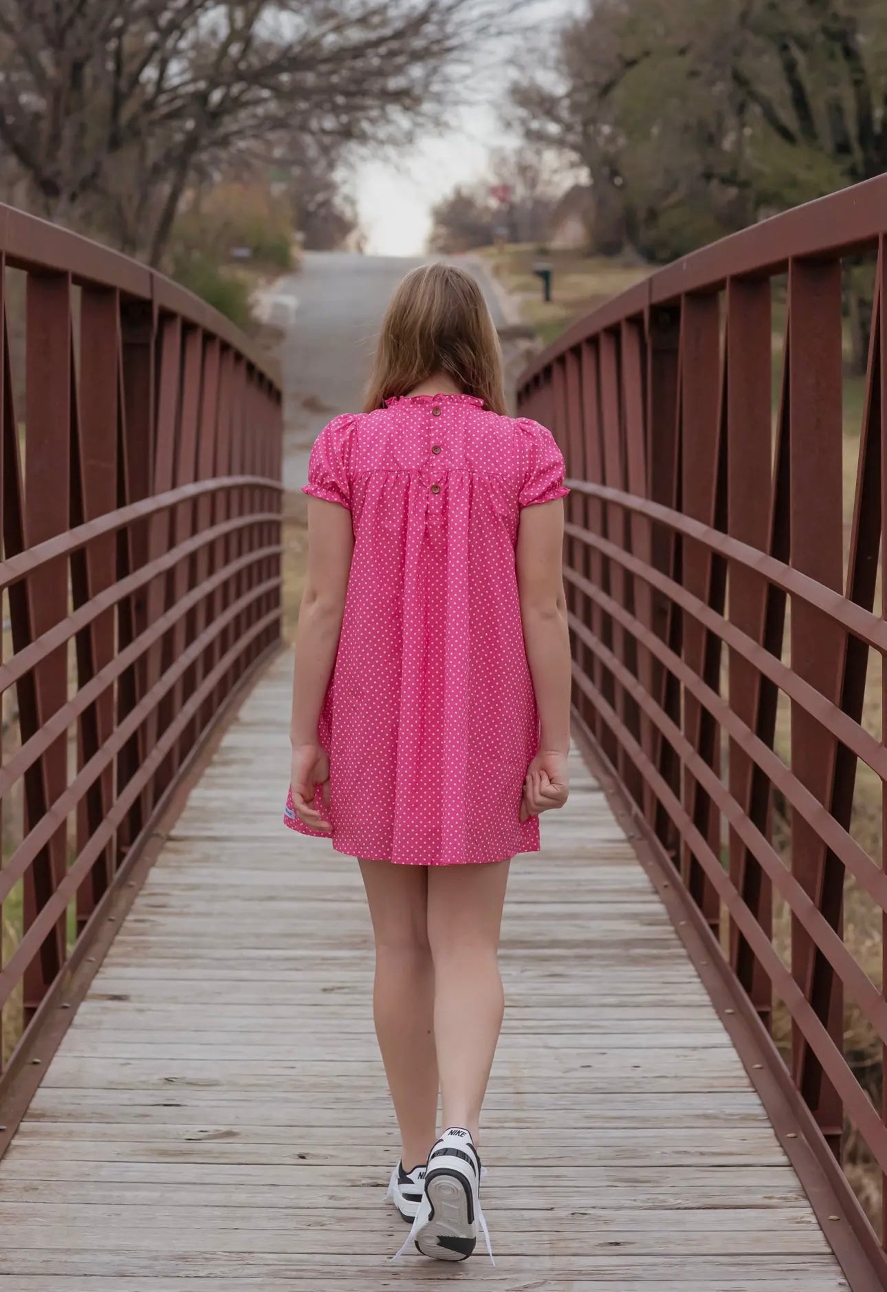 Pink Polka Dot Gwen Dress